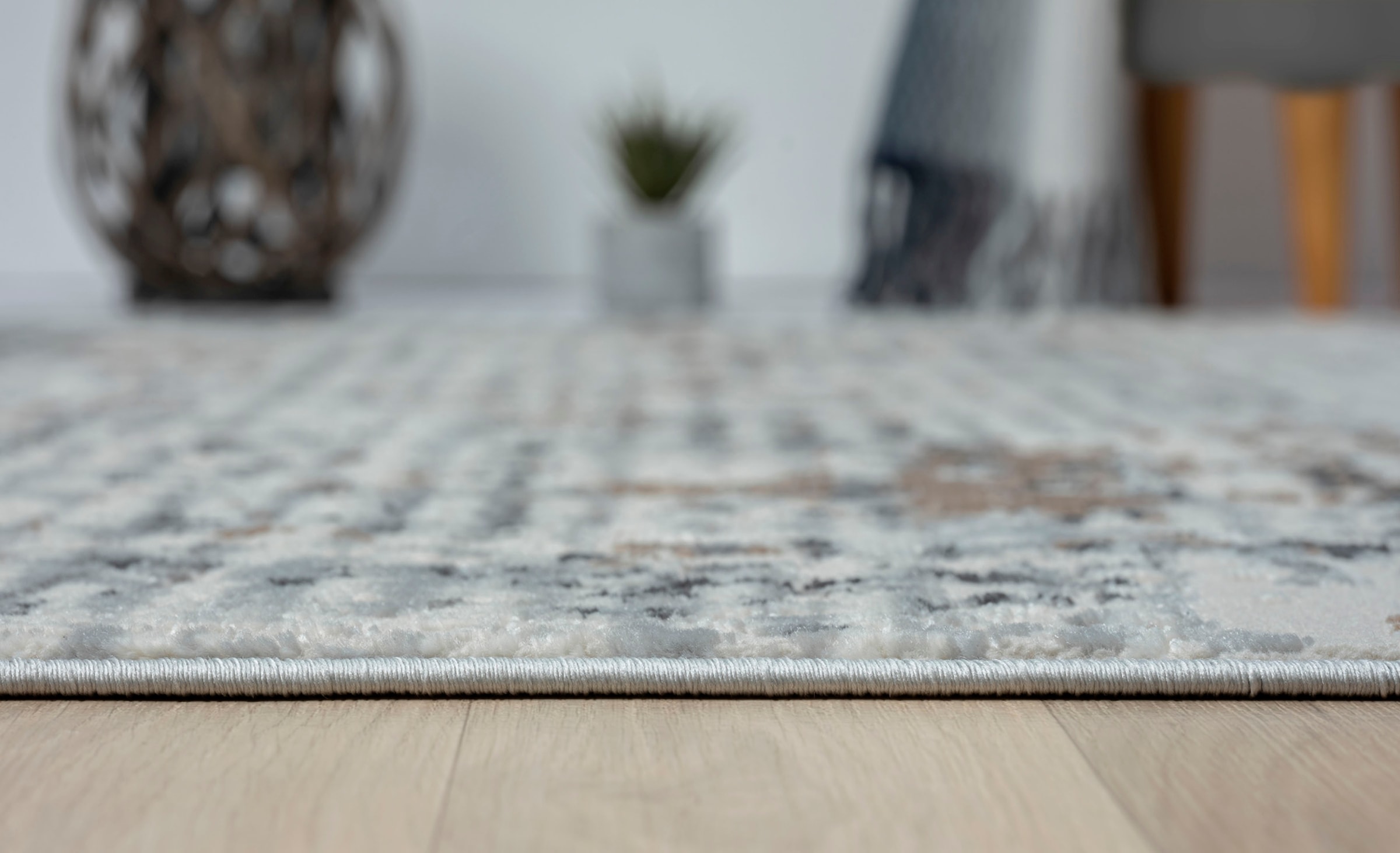 Myflair Möbel & Accessoires Teppich »My Joy Lagerräumung«, rechteckig, 8 mm Höhe, Kurzflor, Scandi-Design, besonders weich durch Microfaser
