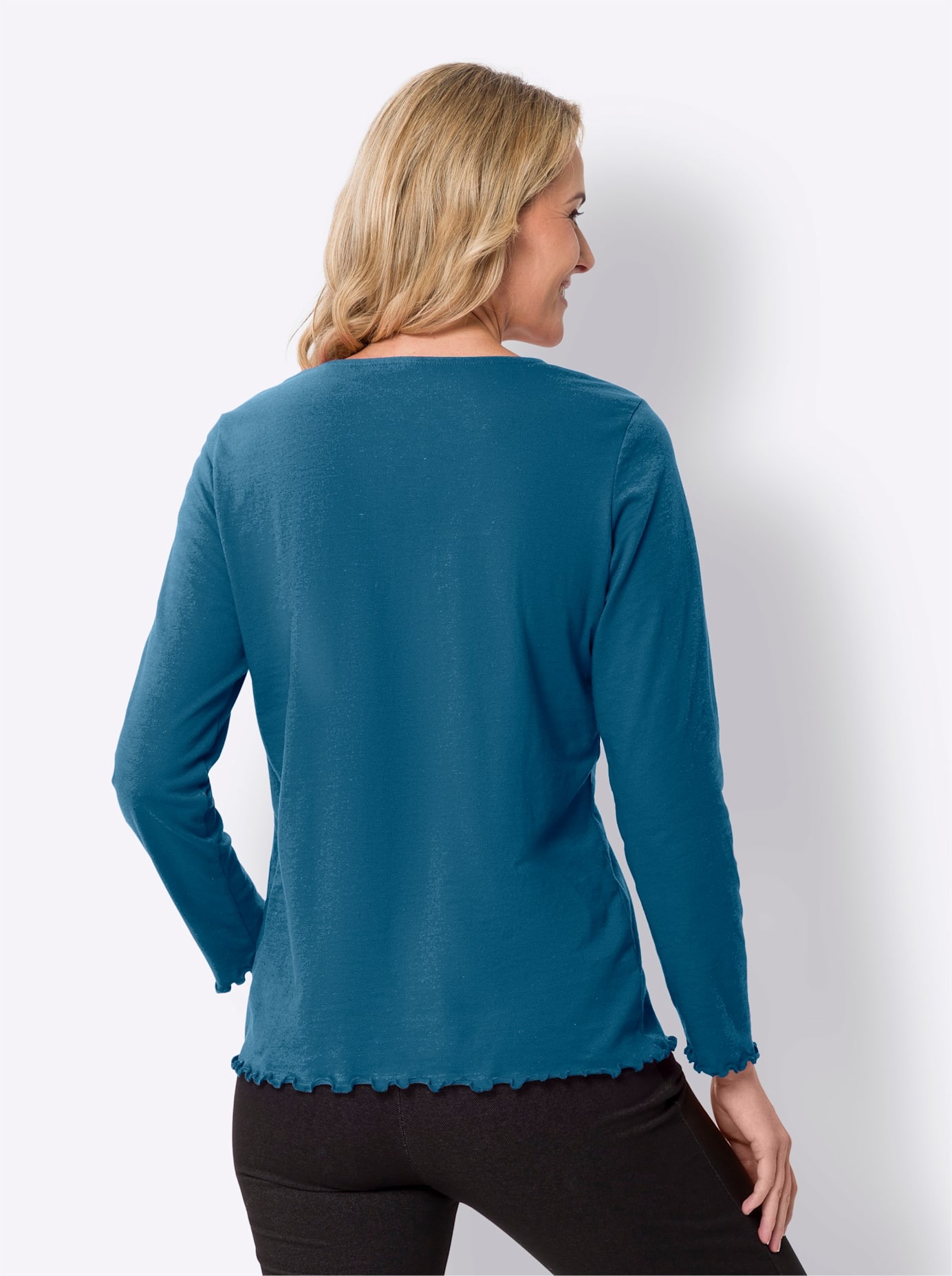 2-in-1-Shirt "Langarm-Shirt" 1 Stk. günstig online kaufen