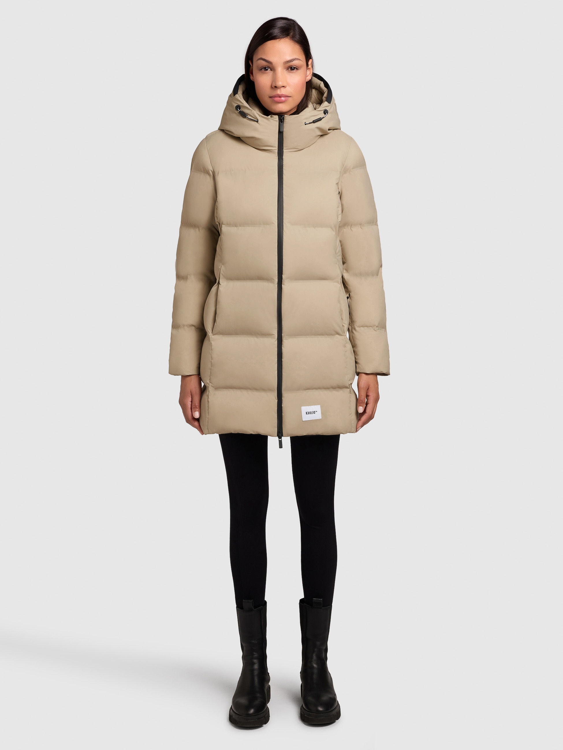 khujo Steppjacke "TANARE3" mit Kapuze günstig online kaufen