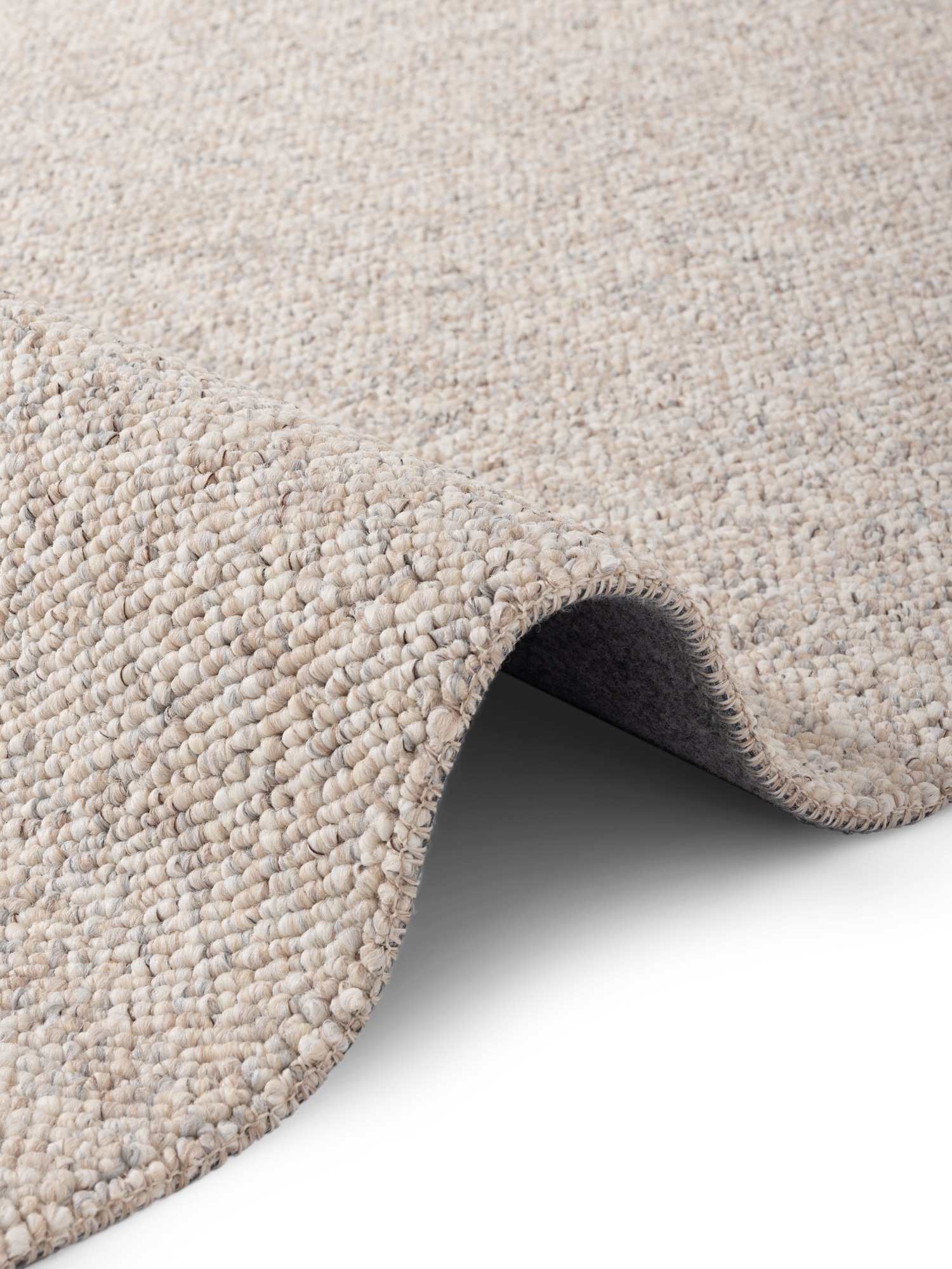 ELLE DECORATION Teppich »Rocco«, rechteckig, 10 mm Höhe, Läufer, waschbar, Wohnzimmer, Esszimmer, Woll-Optik