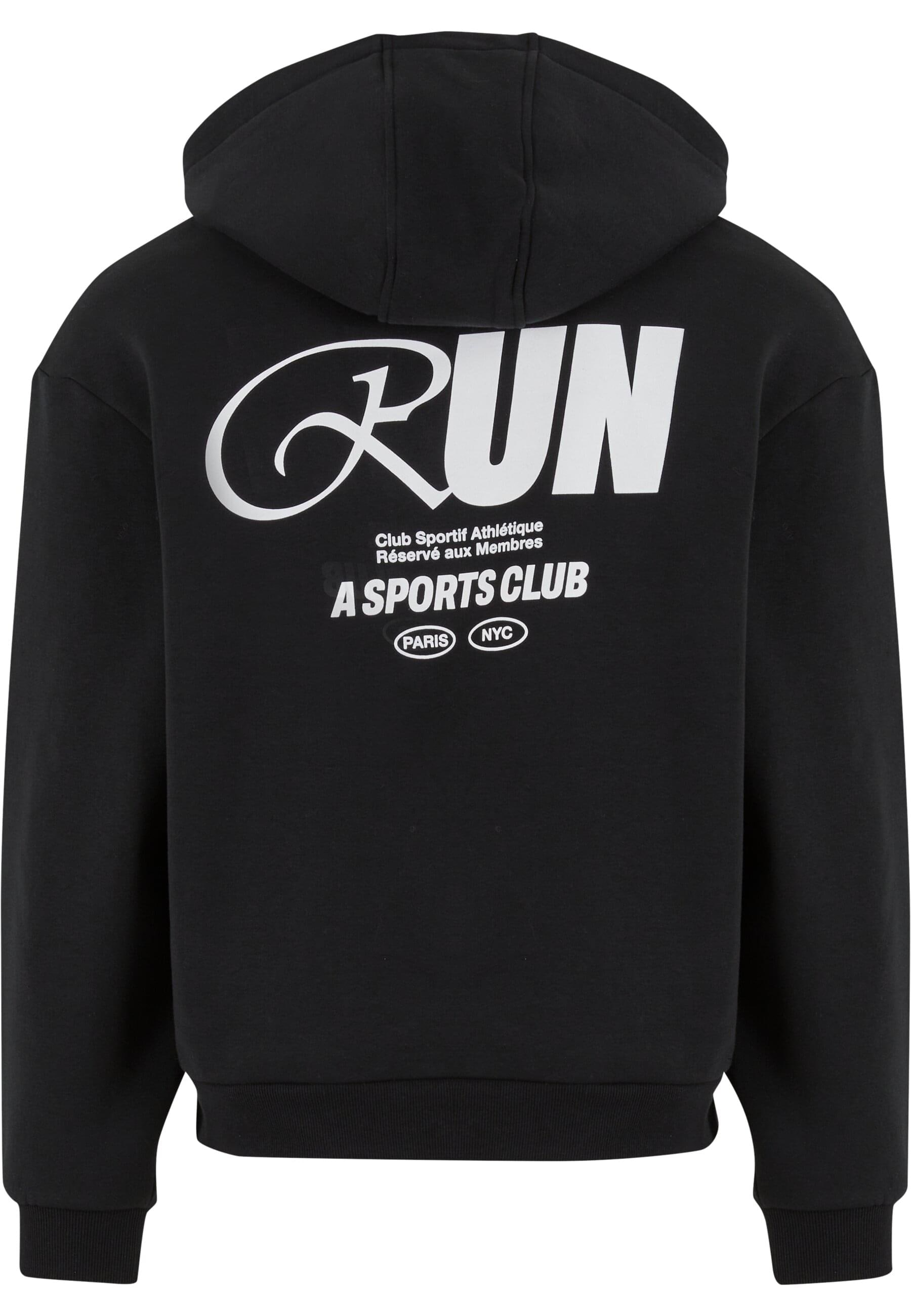 Upscale by Mister Tee Kapuzensweatshirt »Upscale by Mister Tee RUN Sports Club Fluffy Hoody«, (1 tlg.)