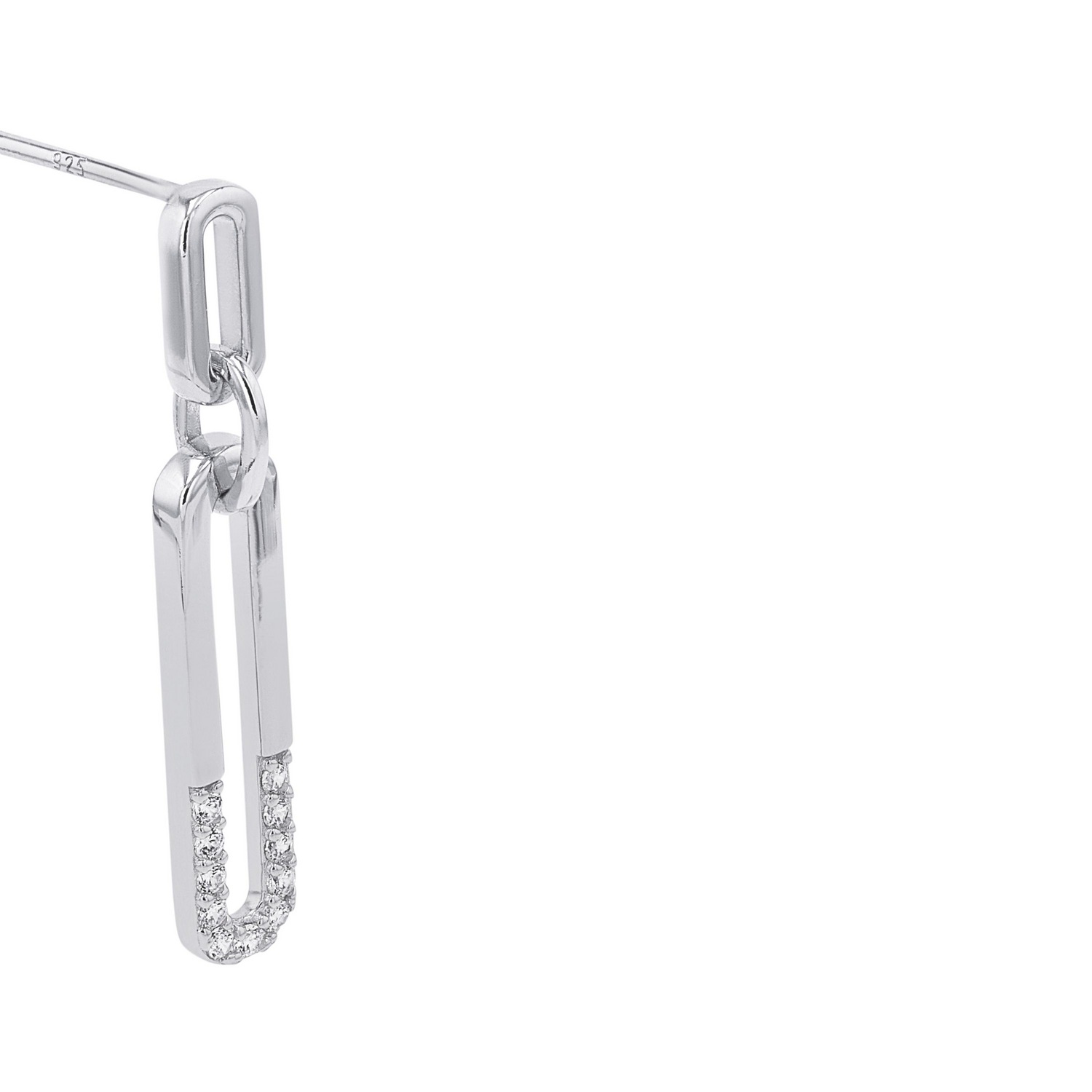 TOM TAILOR Paar Ohrhänger »Schmuck Geschenk Silber 925« mit Zirkonia (synth.)