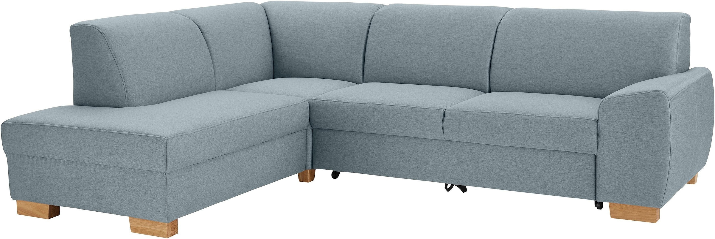DOMO collection Ecksofa »Incanto kubische Formensprache, komfortabel, L-Form«, wahlweise mit Bettfunktion