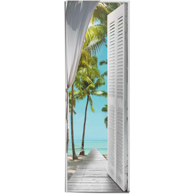 Reinders! Poster »Tropische Ansicht Sonne - Mer - Strand - Urlaub«, (1 St.)  bestellen | BAUR