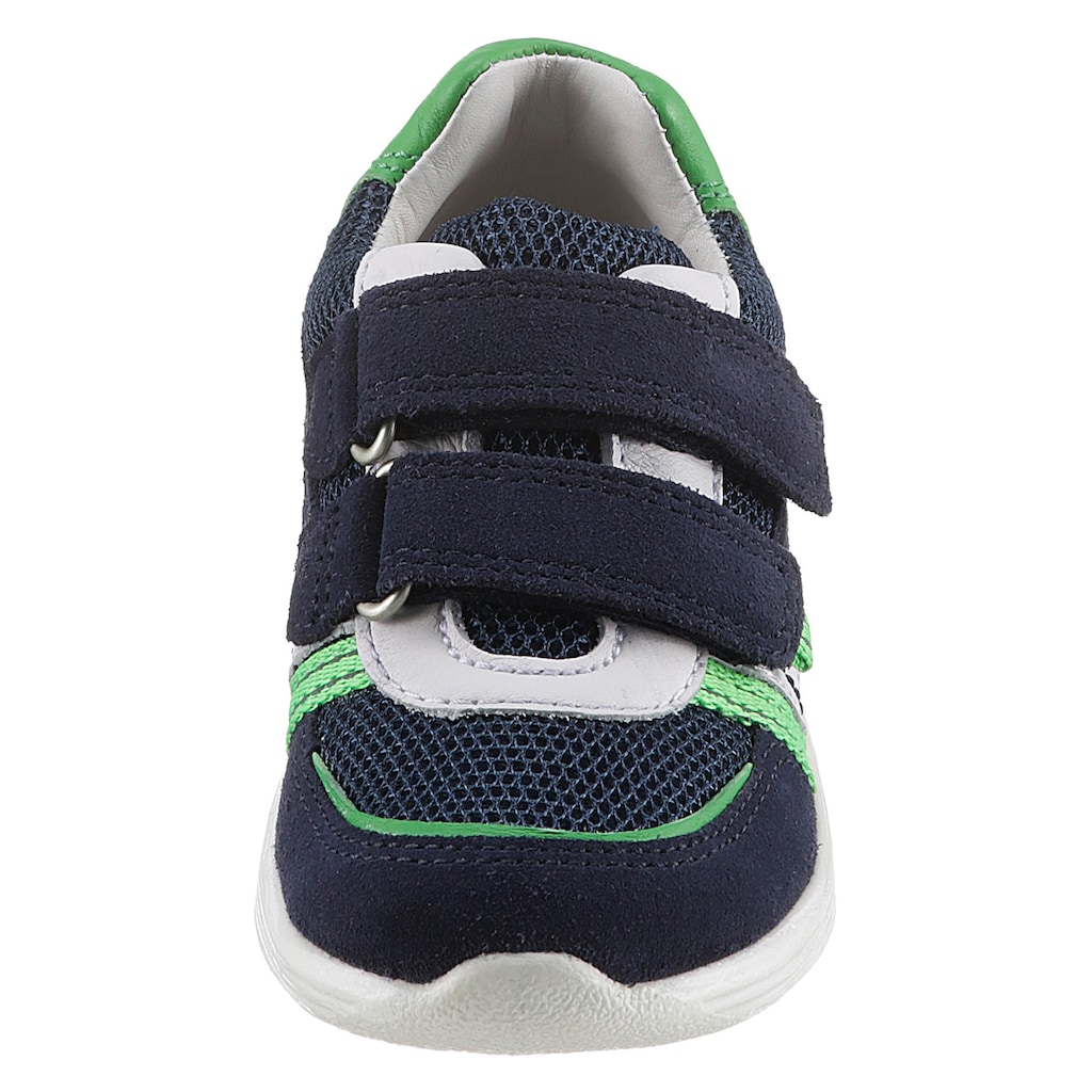 ELEFANTEN Klettschuh »CROSS WMS: mittel«, Lauflernschuh, Babyschuh, Sneaker mit Lederinnenausstattung