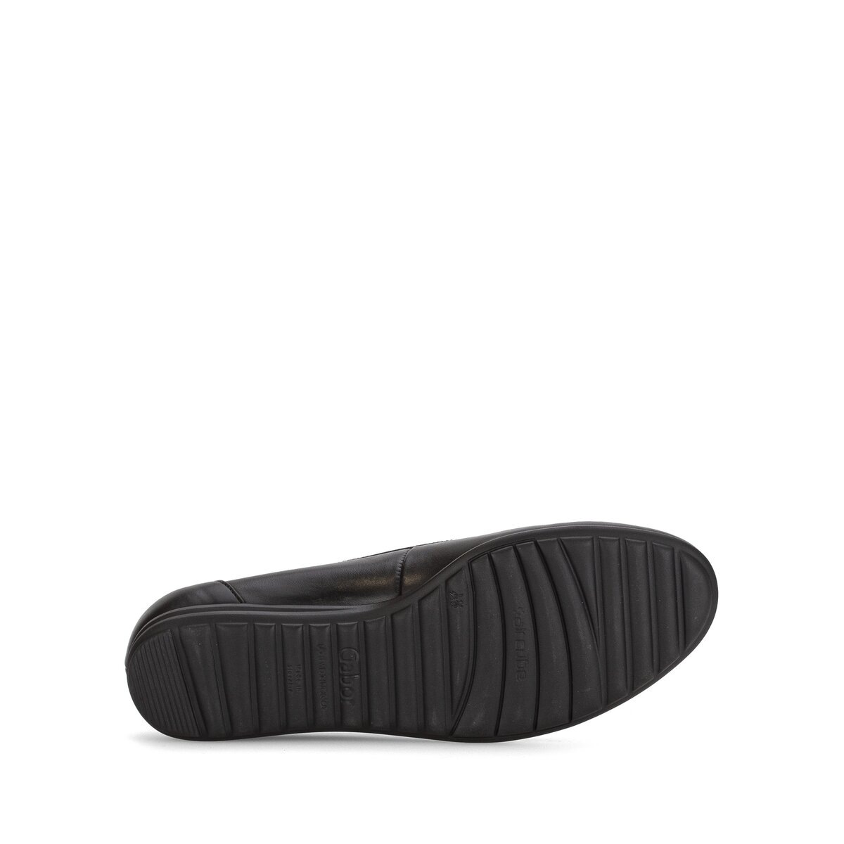 Ballerina GABOR "Sportliche Ballerina", Damen, Gr. 38, schwarz, Schuhe Ballerina 3