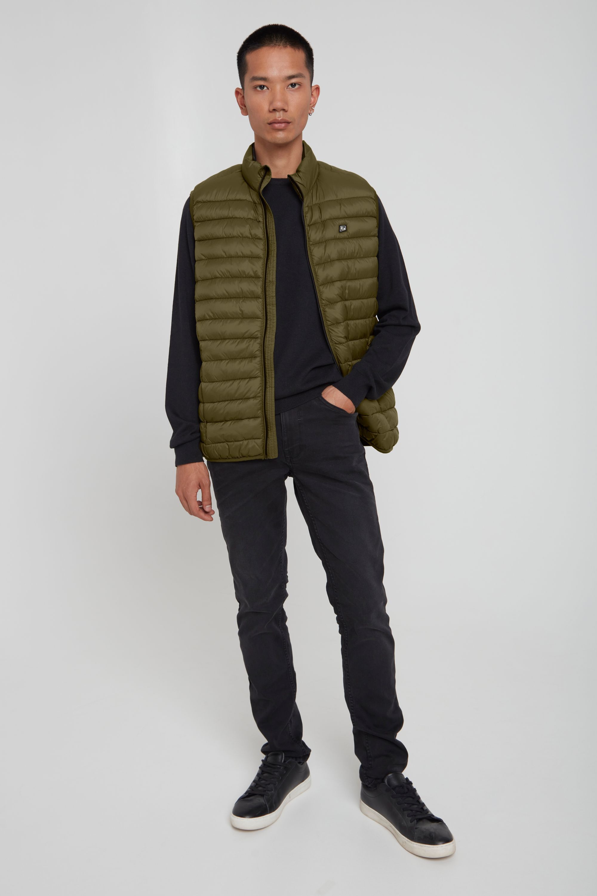 Thumbnail - Blend Steppweste "BHRomsey" Steppweste mit Stehkragen