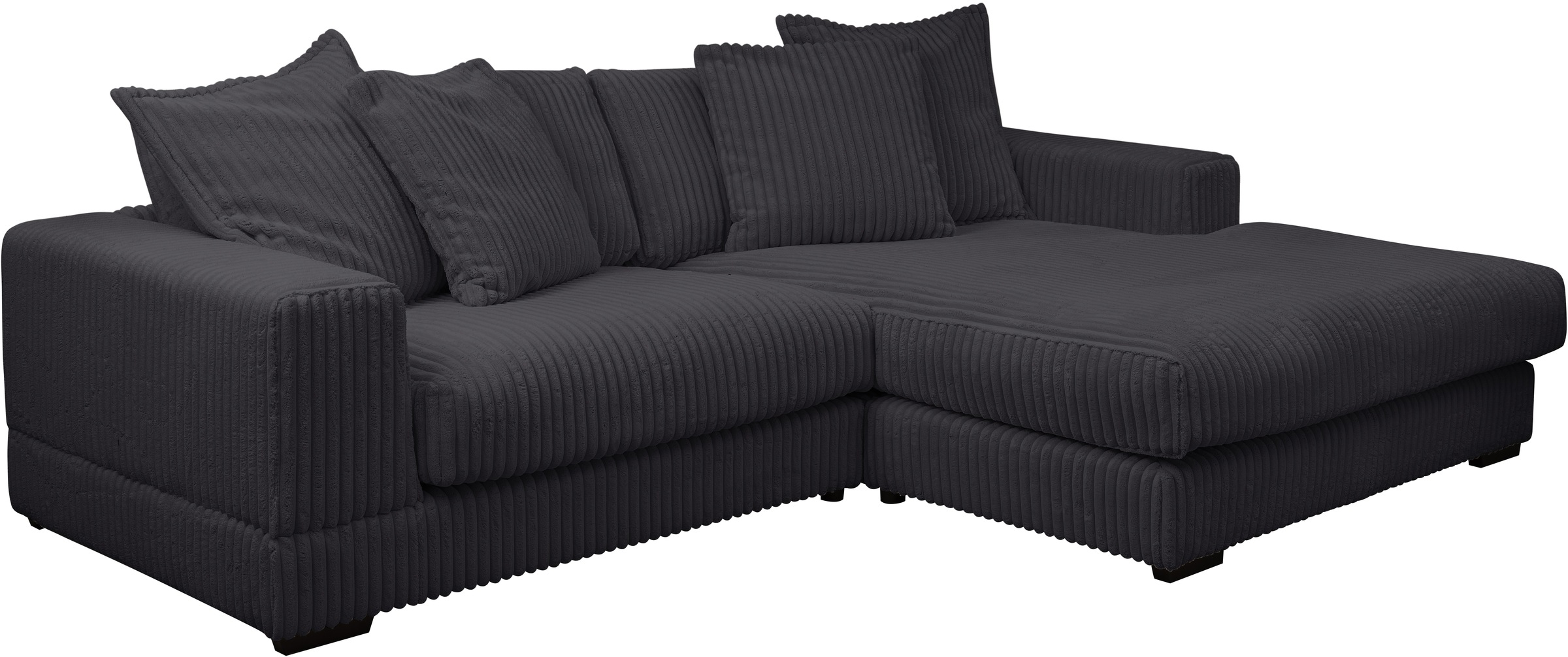 Thumbnail - WERK2 Ecksofa "Eldorado, Megasofa, Polsterecke mit viel Platz, Breite 285cm, L-Form" Design Ecksofa, besonders weicher S...