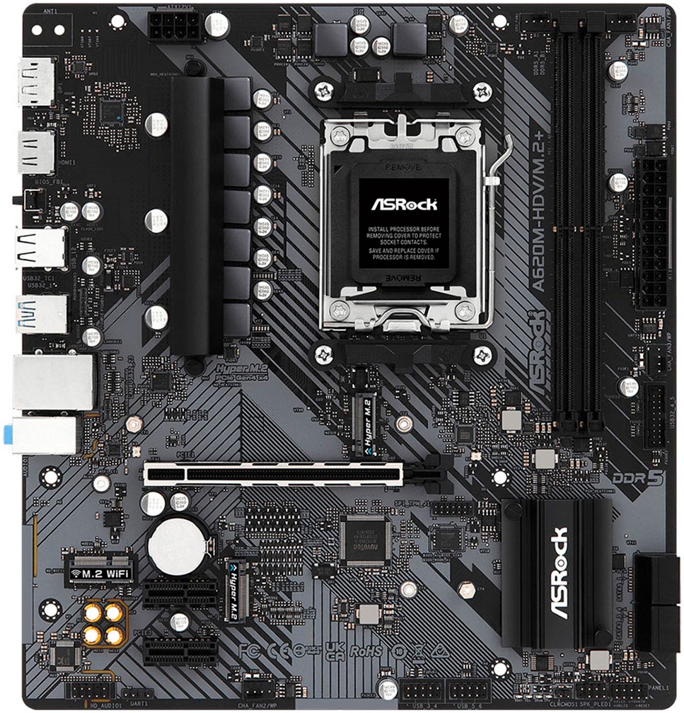 Asrock Mainboard »A620M-HDV/M.2+«
