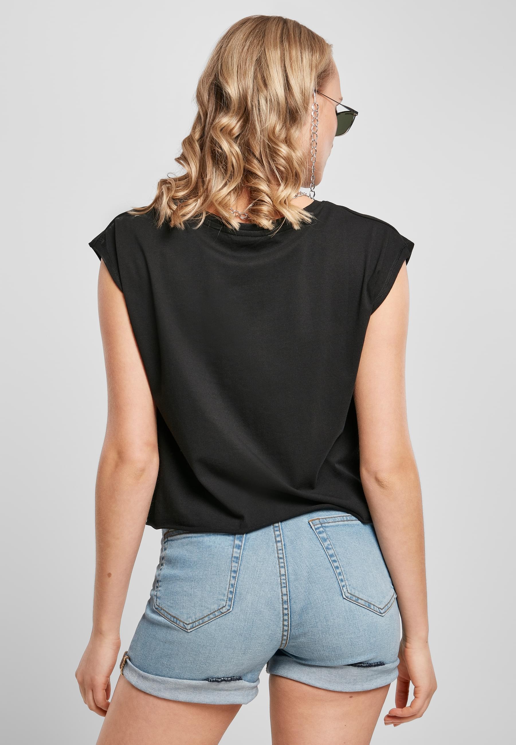 URBAN CLASSICS T-Shirt »Urban Classics Damen Ladies Organic Short Tee«, (1 tlg.)