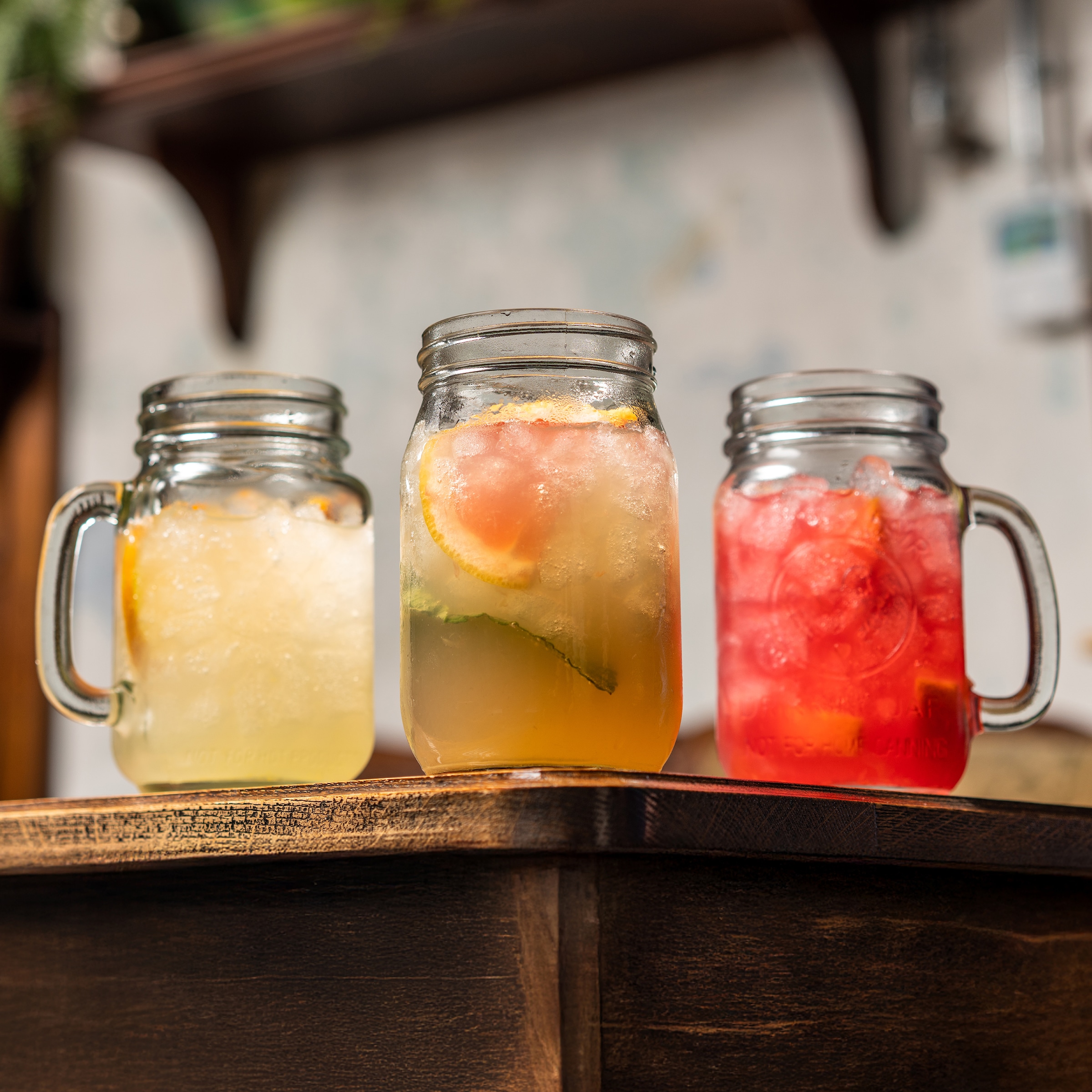 LIBBEY Gläser-Set »Libbey Trinkglas, 12er Set -DRINKING JARS-« 473 ml, hochwertig verarbeitet, im modernen Design