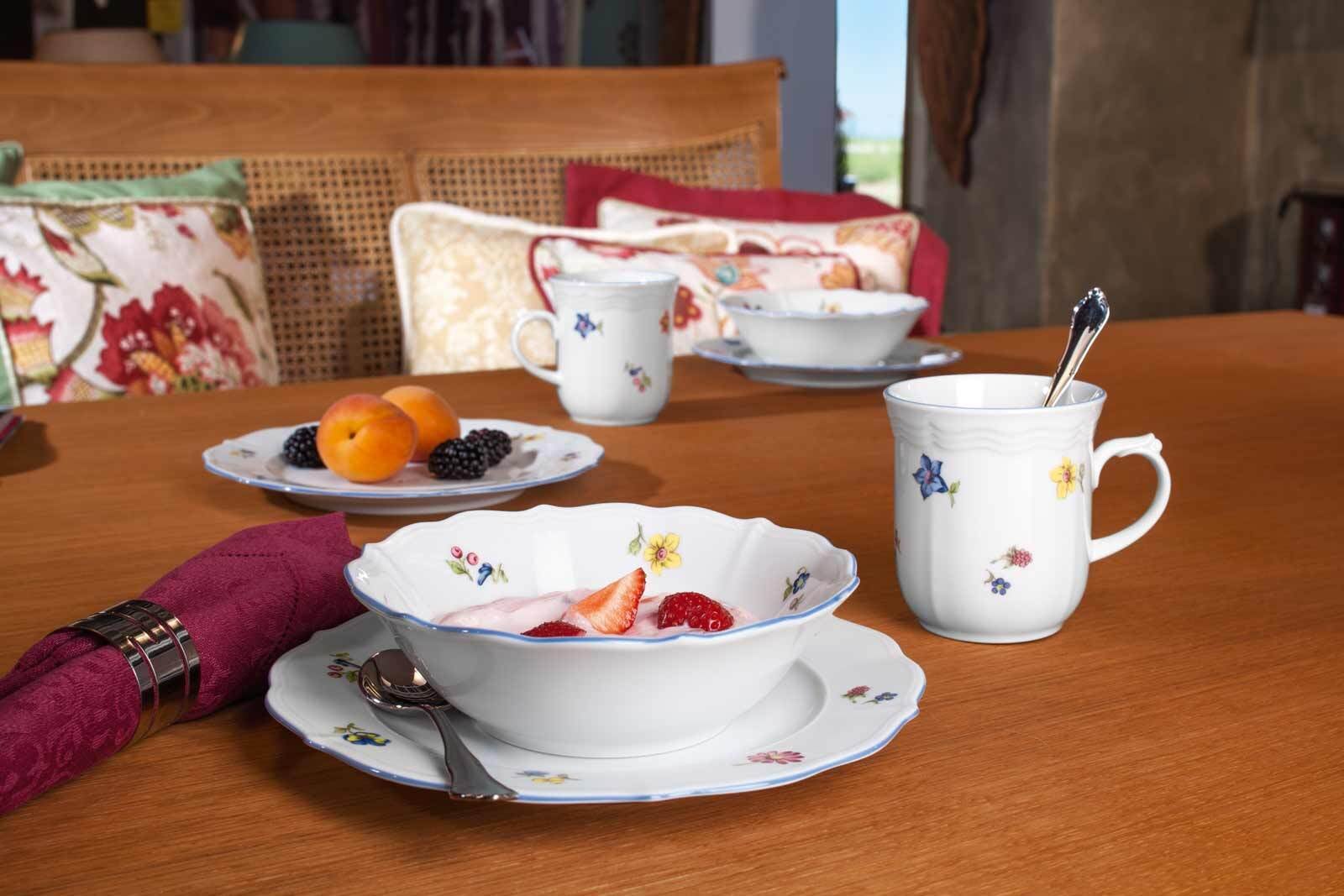 Seltmann Weiden Becher »Henkelbecher Sonate Nostalgie 290 ml 6er Set weiß«