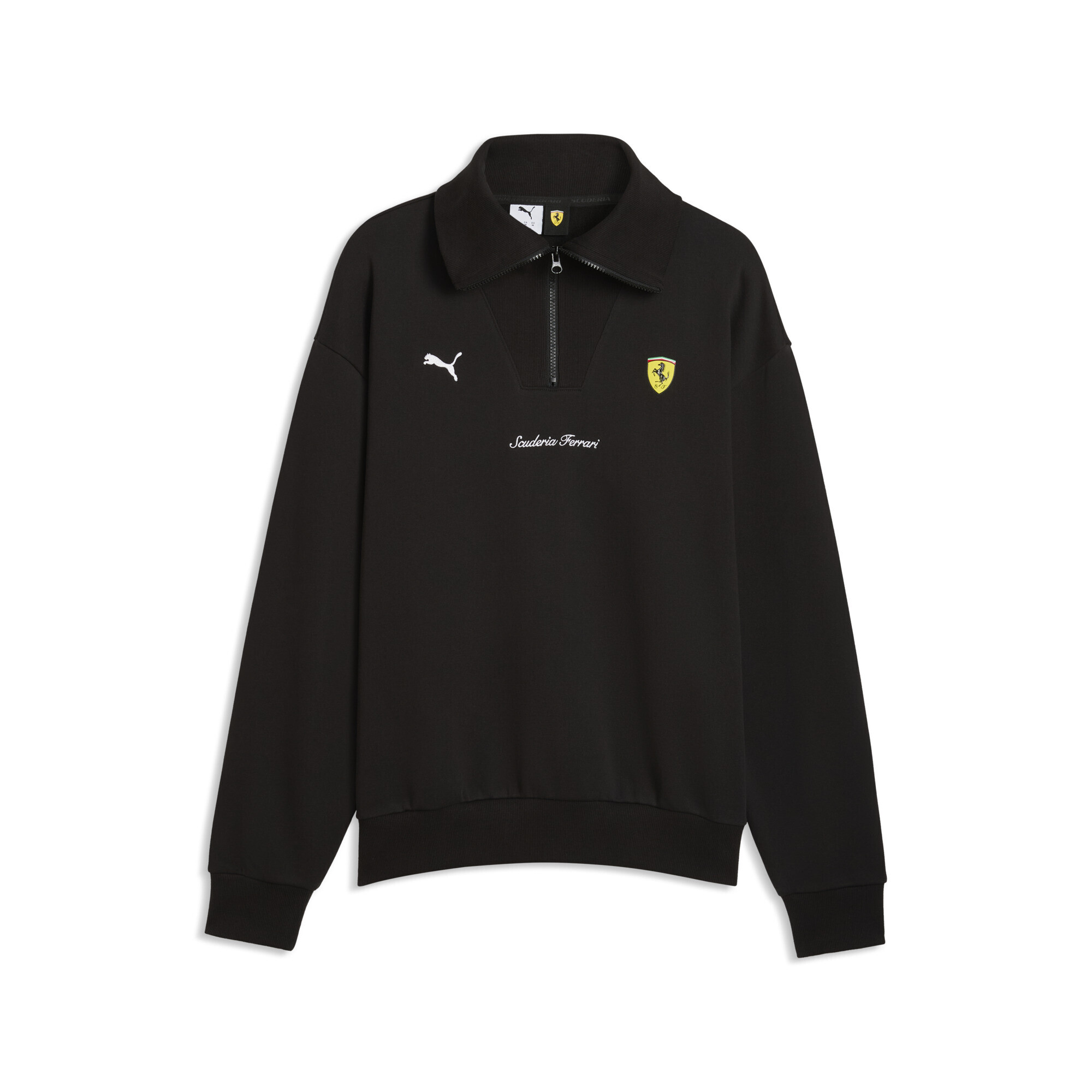 PUMA Sweatshirt "Scuderia Ferrari Little Shield Fleece Crew Sweatshirt mit"