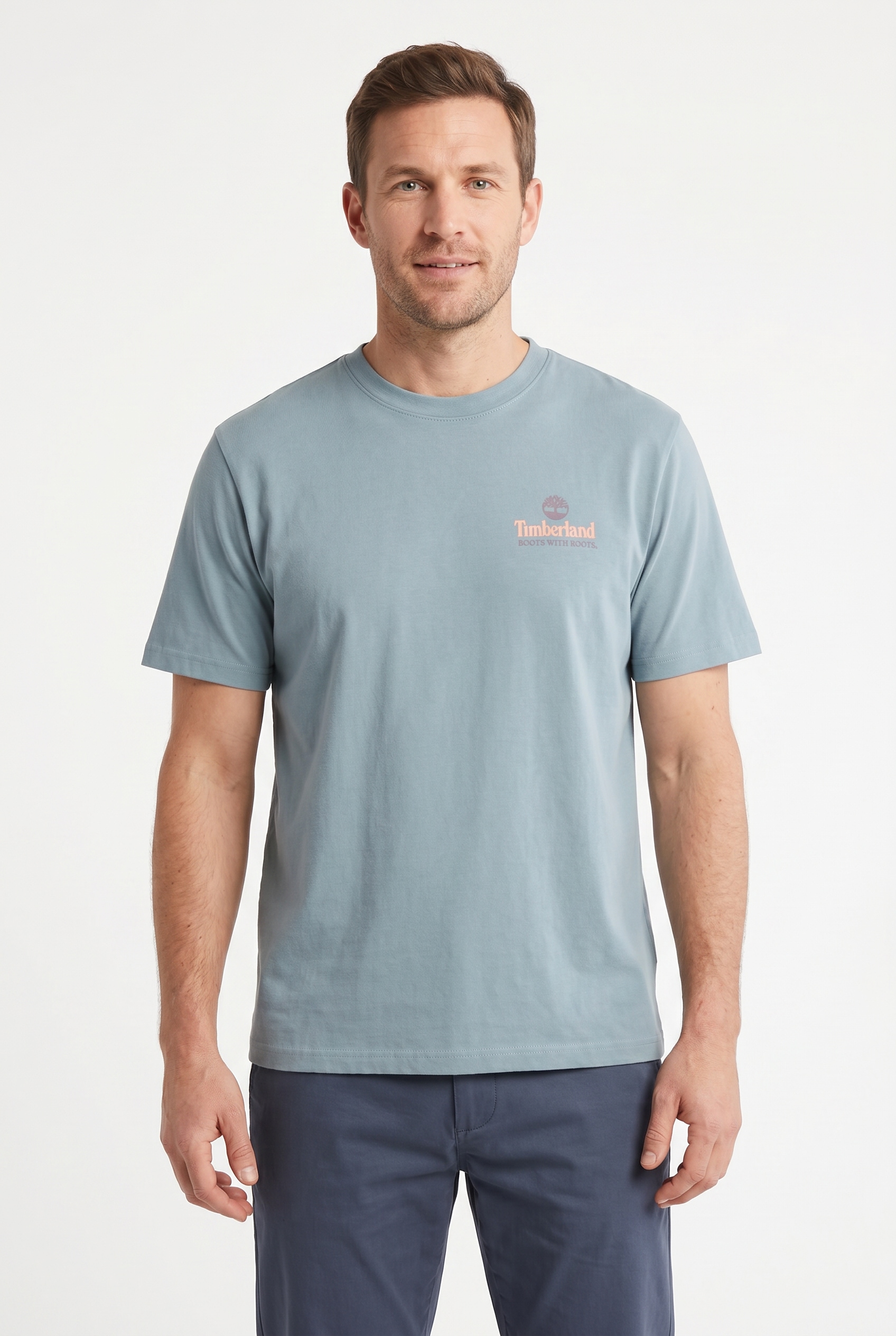 Timberland T-Shirt "Illustrated Tree Logo Back Graphic" mit Baumwolle, Kurzarmdesign