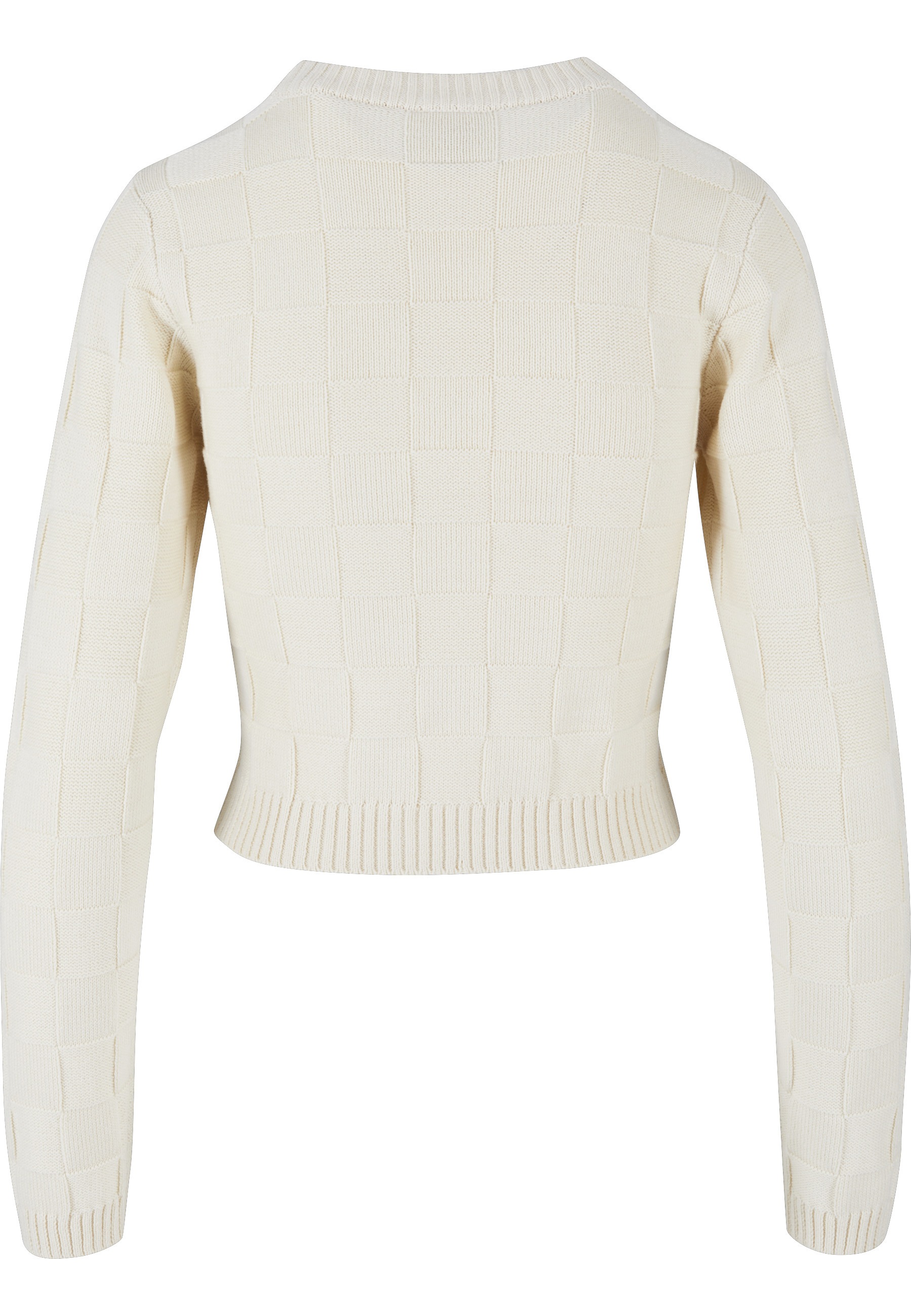 URBAN CLASSICS Sweatshirt "Urban Classics Damen Ladies Check Knit Sweater", günstig online kaufen