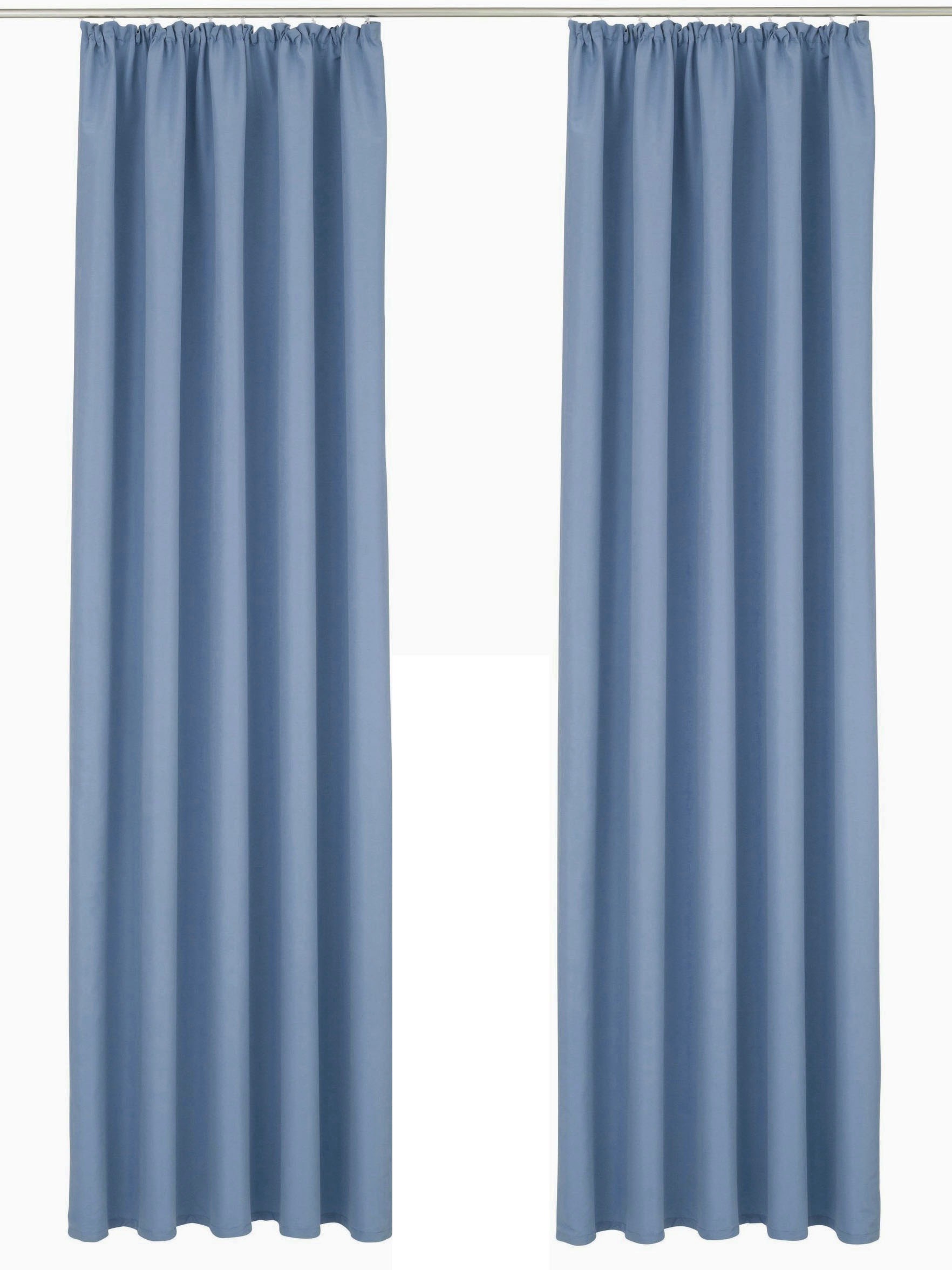 OTTO home Vorhang "Parry" Kräuselband 2 Stk. tlg. 2-er Set, blickdicht, mon günstig online kaufen