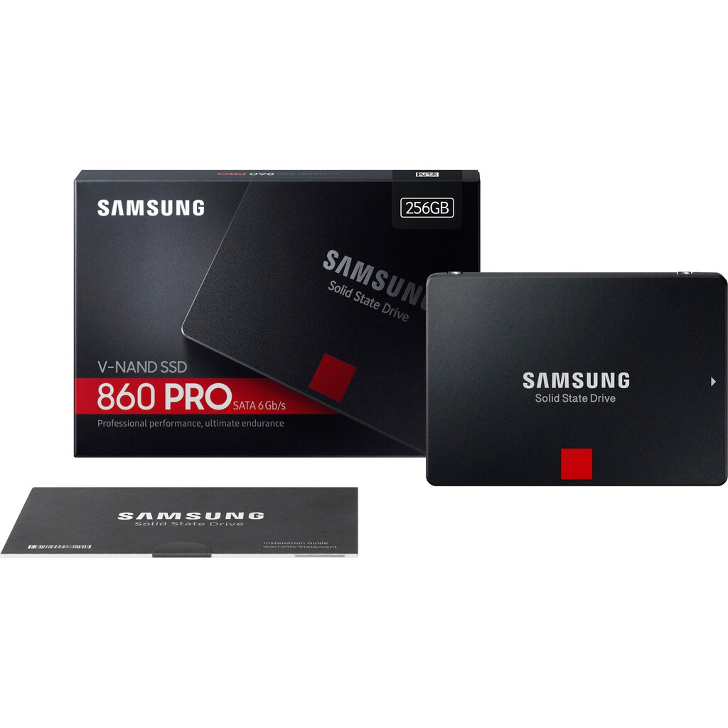 Samsung interne SSD »860 PRO SSD«, 2,5 Zoll, Anschluss SATA III