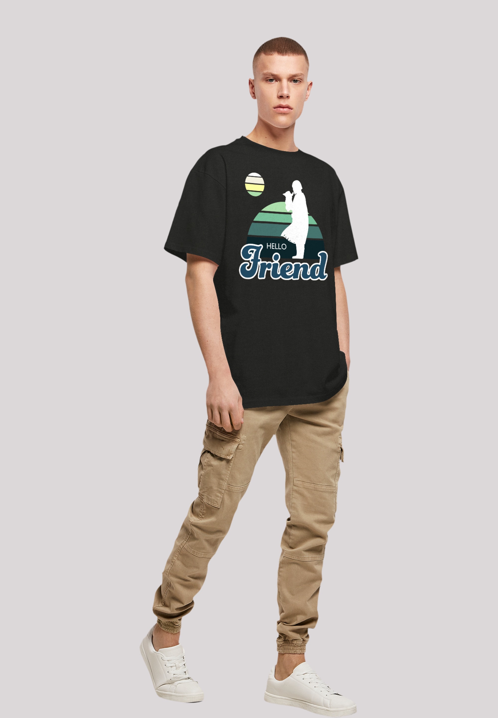 F4NT4STIC T-Shirt »Star Wars The Mandalorian Hello Friend«, Premium Qualität