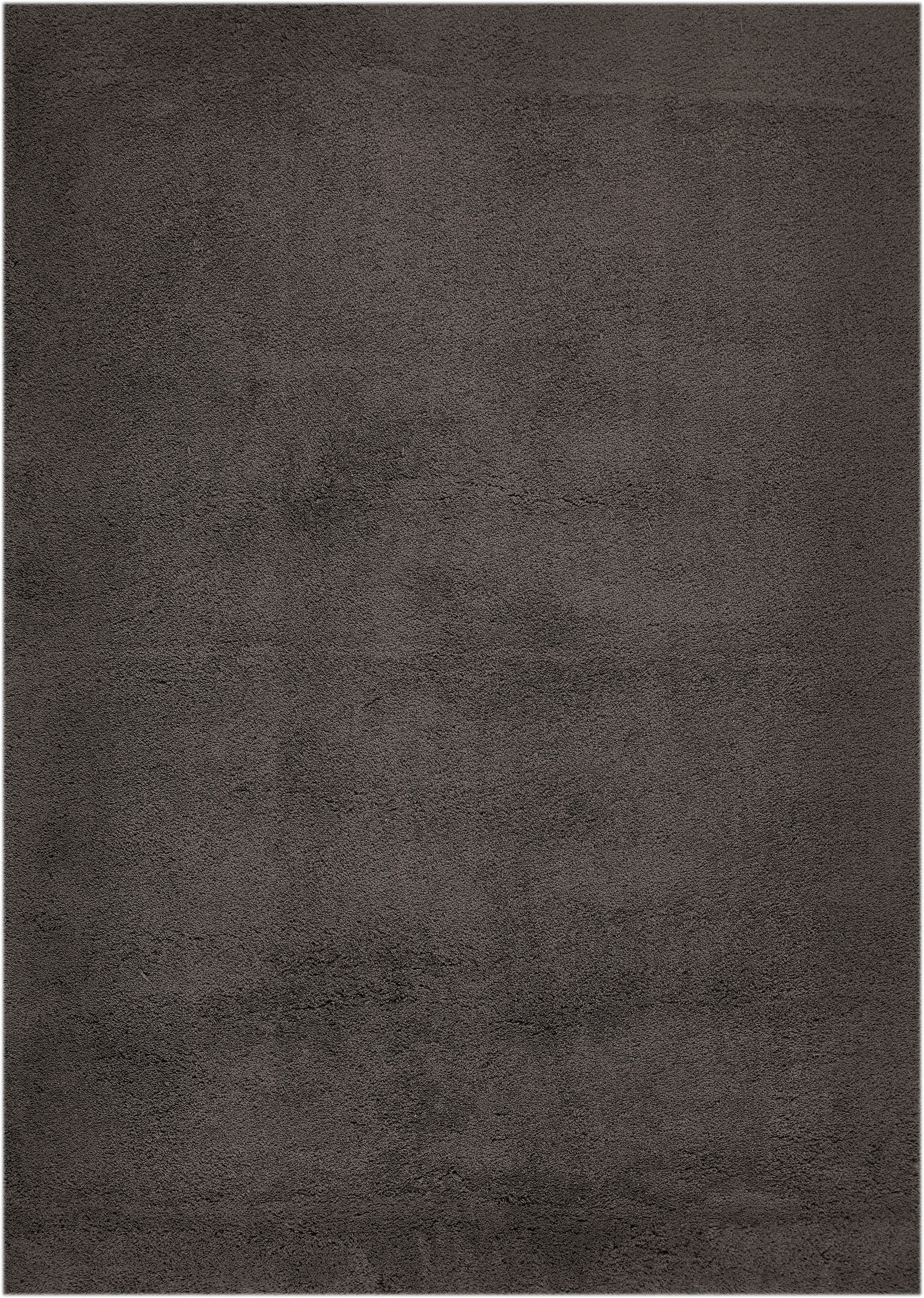 Teppich OTTO HOME "Santos", grau (anthrazit), B:160cm H:27mm L:230cm, Polyester, Teppiche, Teppich, Uni-Farben, sehr weicher Flor, fußwarm