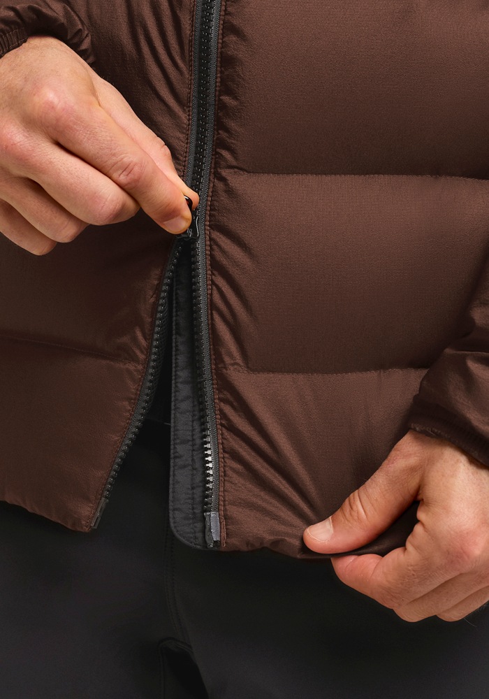 Jack Wolfskin Daunenjacke »NEBELHORN DOWN HOODY M RDS«, mit Kapuze