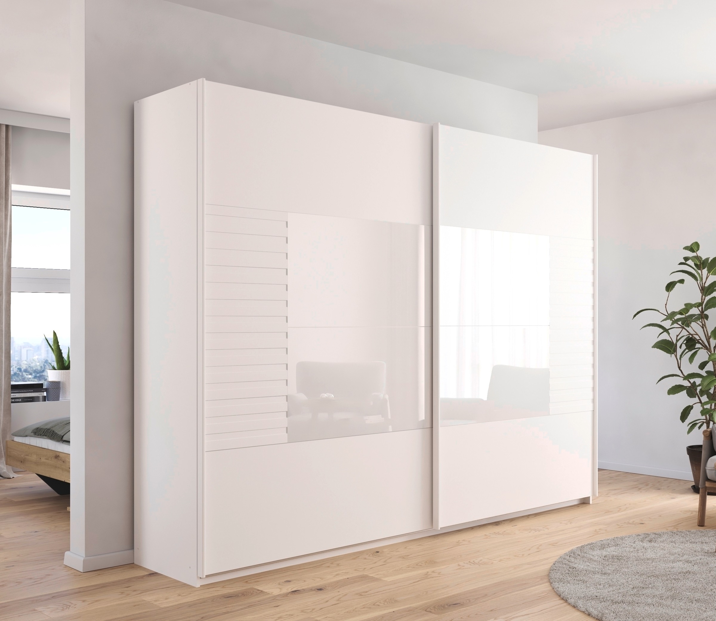 rauch Schwebetürenschrank "Kleiderschrank Schrank Garderobe Schlafzimmersch günstig online kaufen