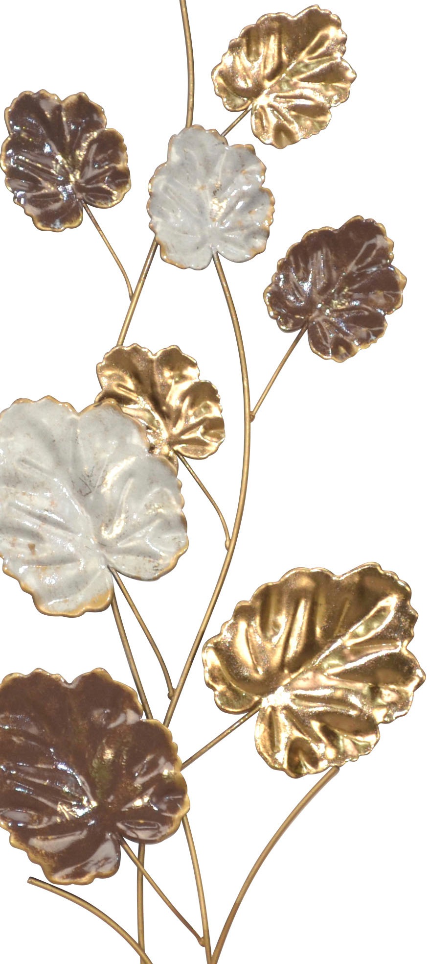 HOFMANN LIVING AND MORE Wanddekoobjekt "Wanddekoration" Blätterdeko, gerahm günstig online kaufen