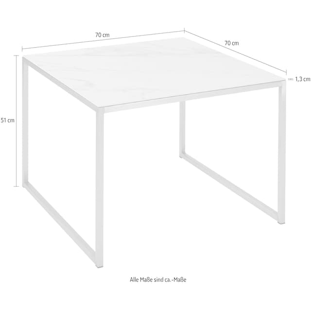 Henke Möbel Couchtisch, Tischplatte aus hochwertiger Keramik bestellen |  BAUR