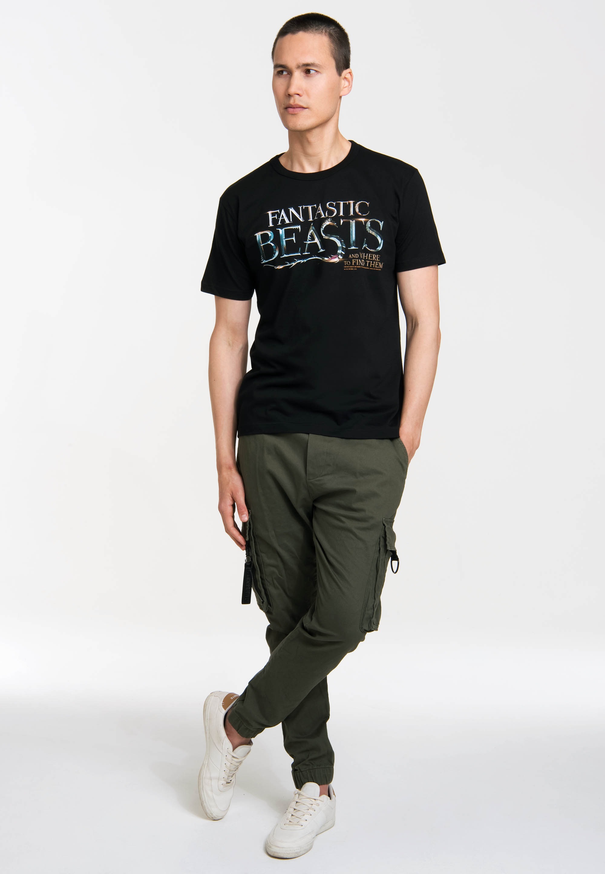 LOGOSHIRT T-Shirt »Fantastic Beasts«, mit tollem Frontdruck