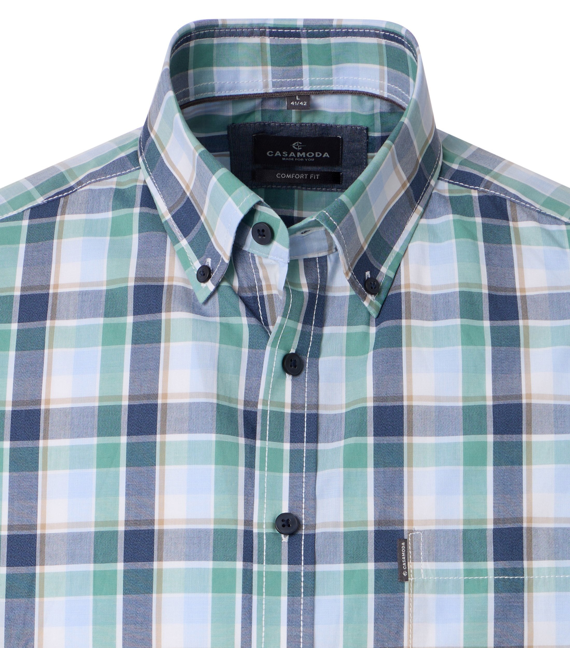 CASAMODA Langarmhemd »CASAMODA Freizeithemd kariert«