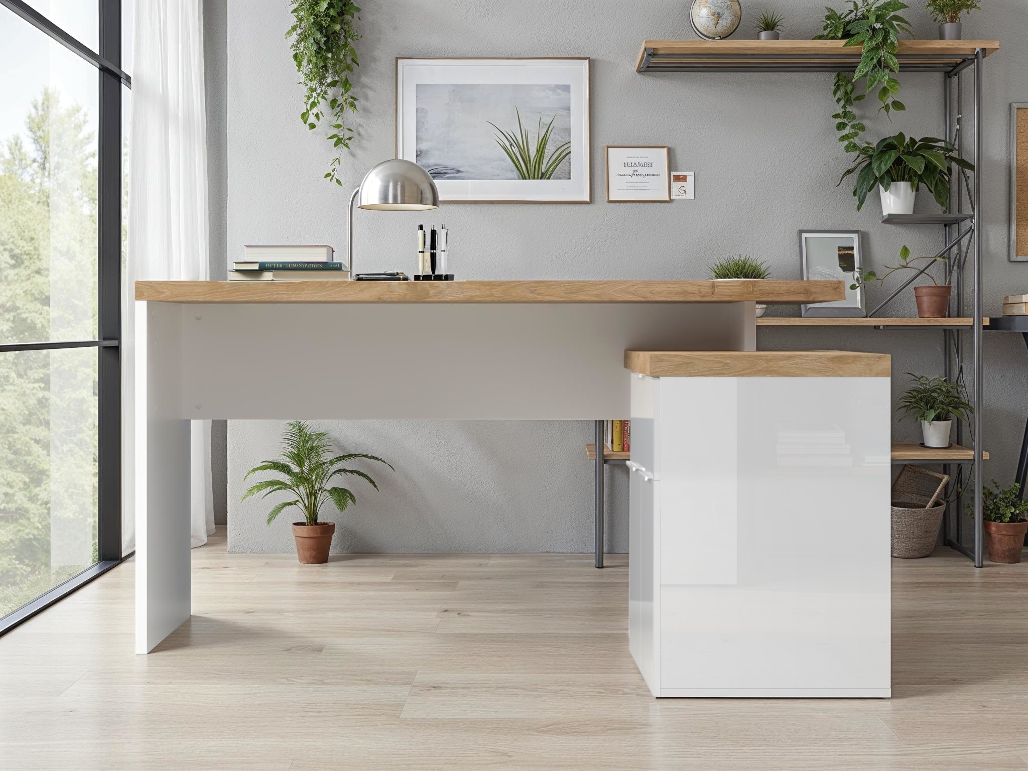 INOSIGN Eckschreibtisch "Easy, Computertisch – 38 mm Platte, perfekt fürs B günstig online kaufen