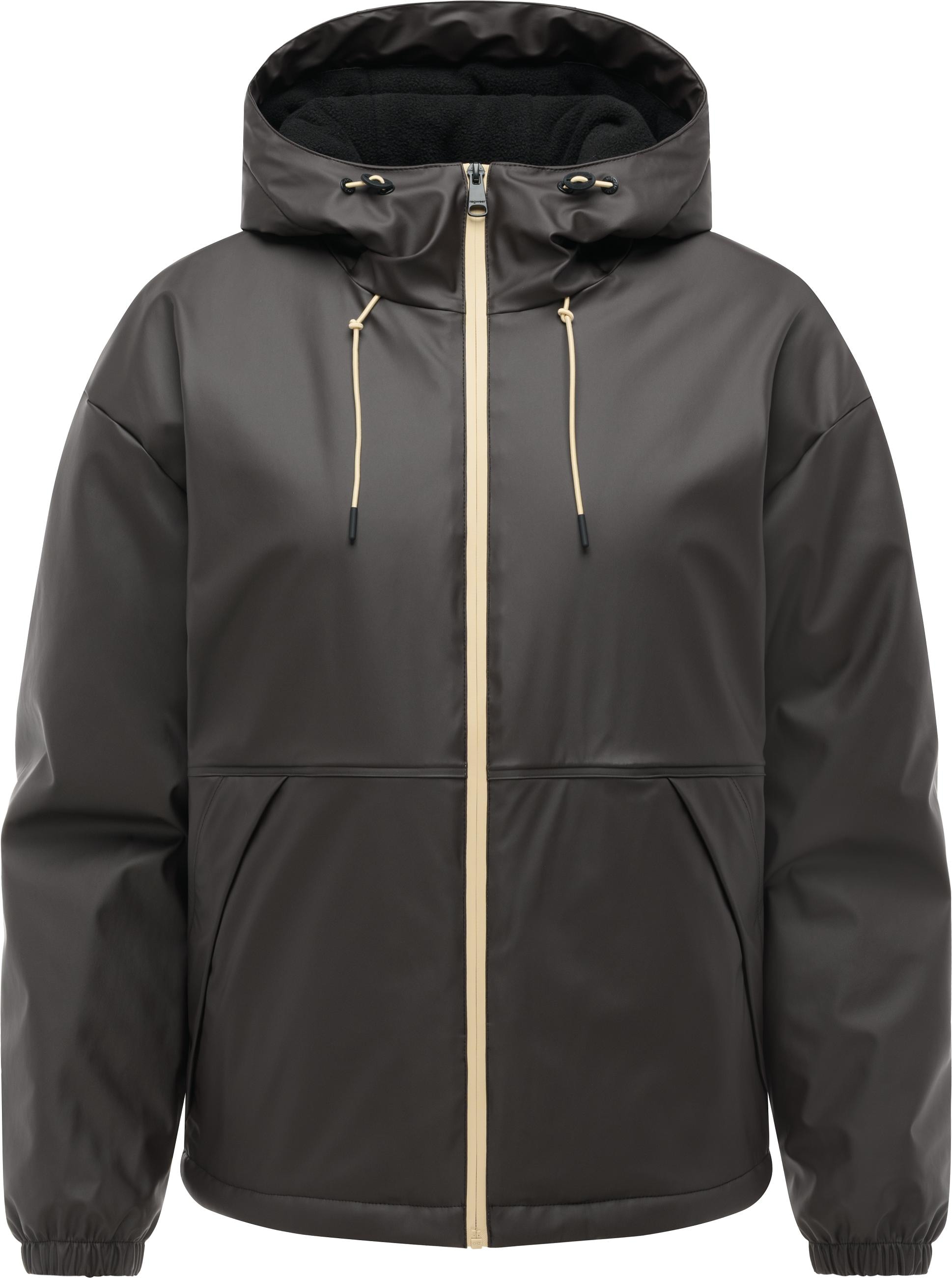 Ragwear Regenjacke »Cezzy Rainy Warm Y« mit Kapuze Warm gefütterte wasserdichte winddichte Jacke