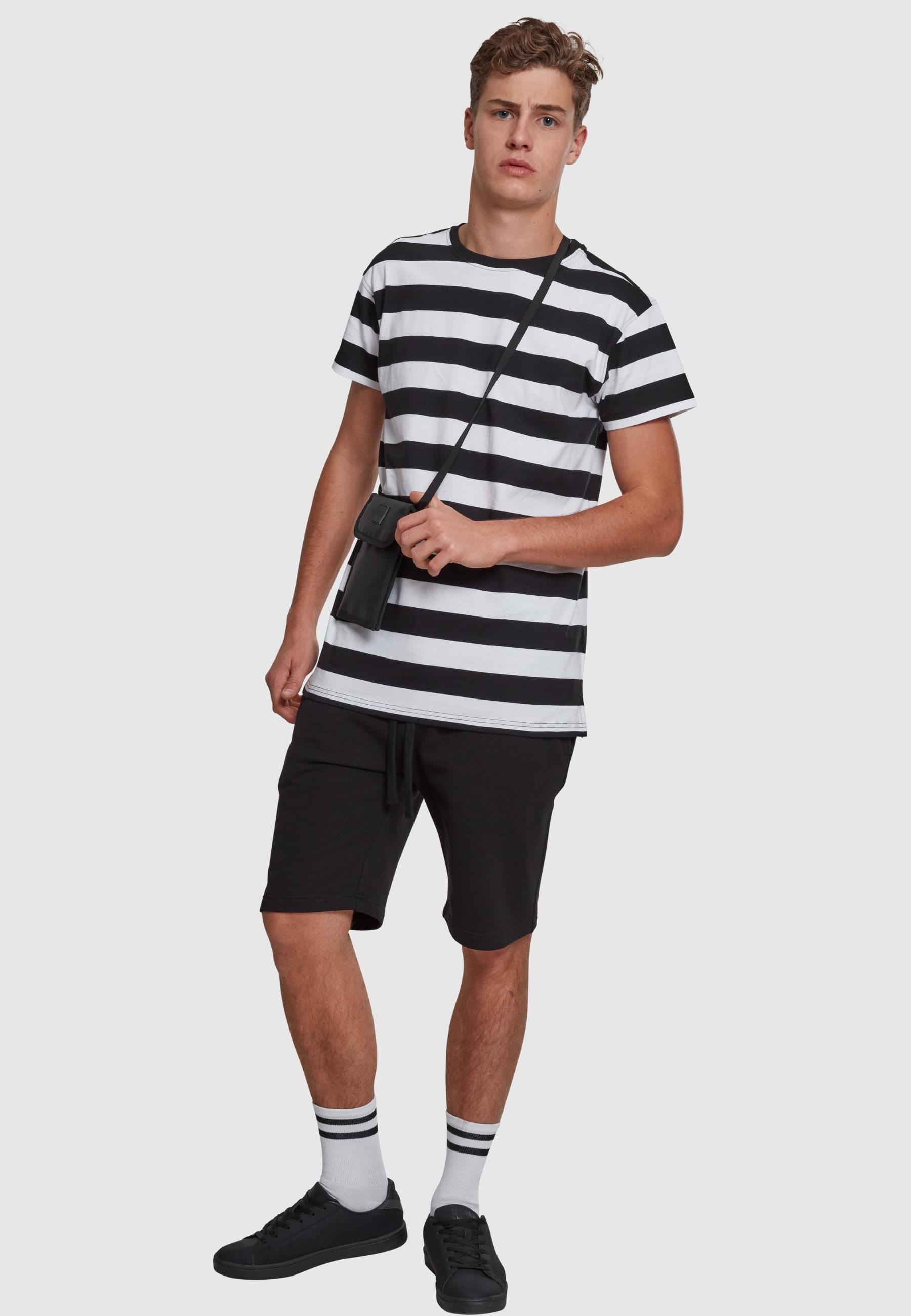 URBAN CLASSICS T-Shirt »Urban Classics Herren Block Stripe Tee«, (1 tlg.)
