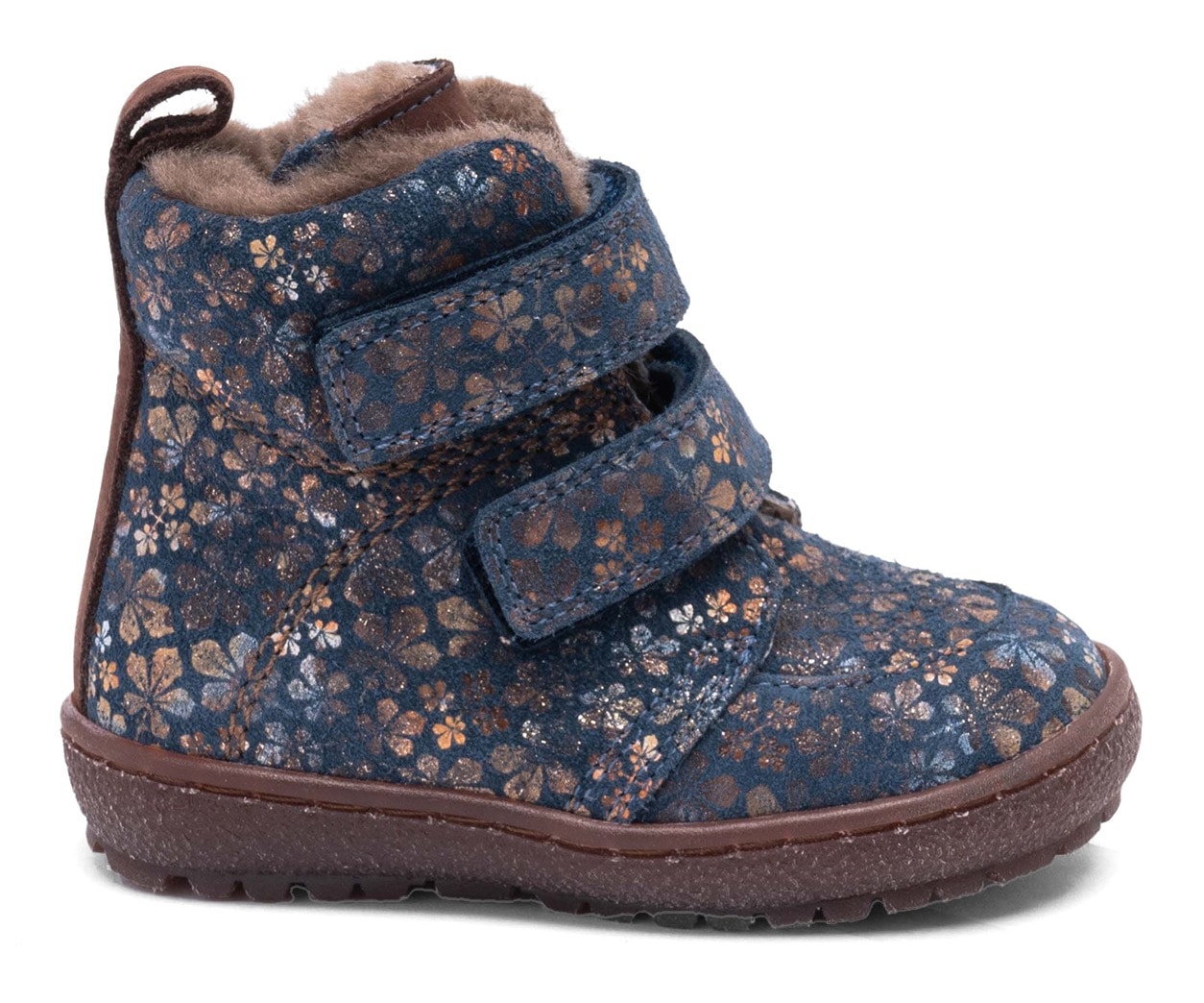Bisgaard Lauflernschuh »storm lamb«, Babyschuh mit Lammfell, Größenschablone zum Download