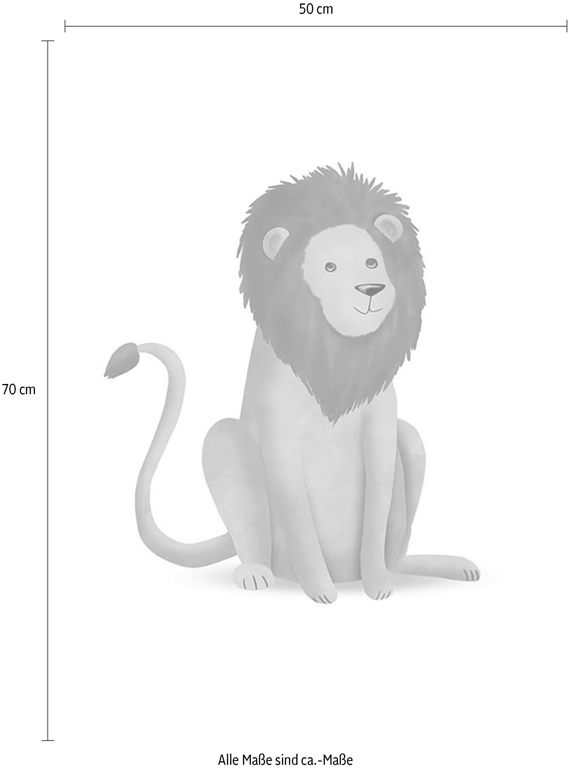 Komar Poster »Cute Animal Lion«, St.), Schlafzimmer, | (1 BAUR Tiere, Kinderzimmer, Wohnzimmer