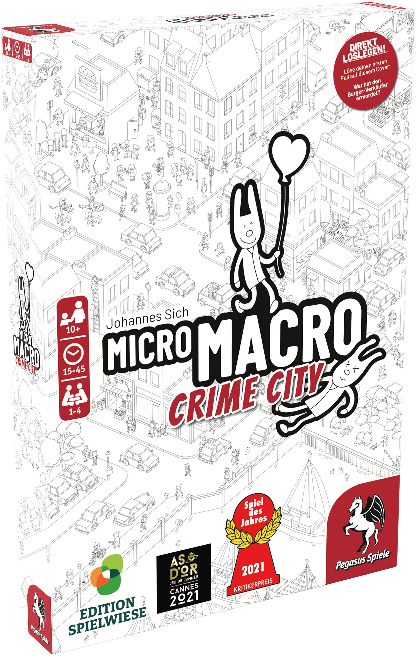 Spiel »MicroMacro Crime City«, Made in Europe