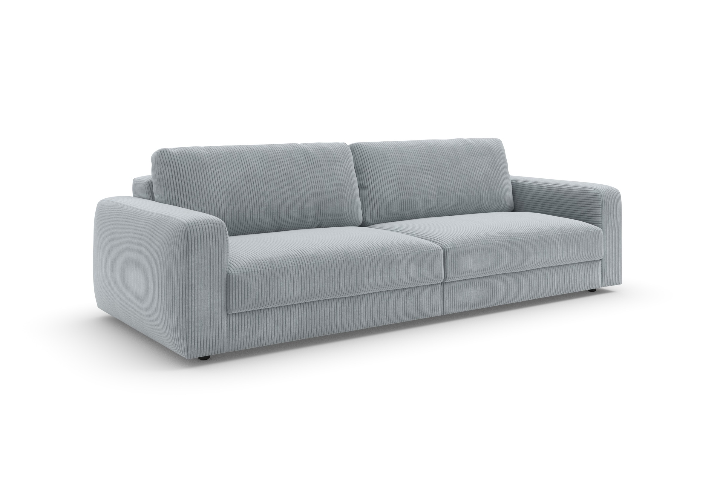 TRENDMANUFAKTUR Big-Sofa »Bourbon, Designsofa,«, mit extra hohem Sitzkomfort, in trendigem Cord Bezug erhältlich