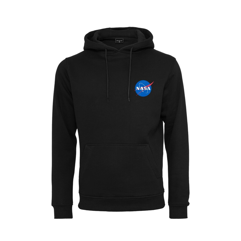 MisterTee Kapuzensweatshirt »MisterTee Herren NASA Small Insignia Hoody«, (1 tlg.)