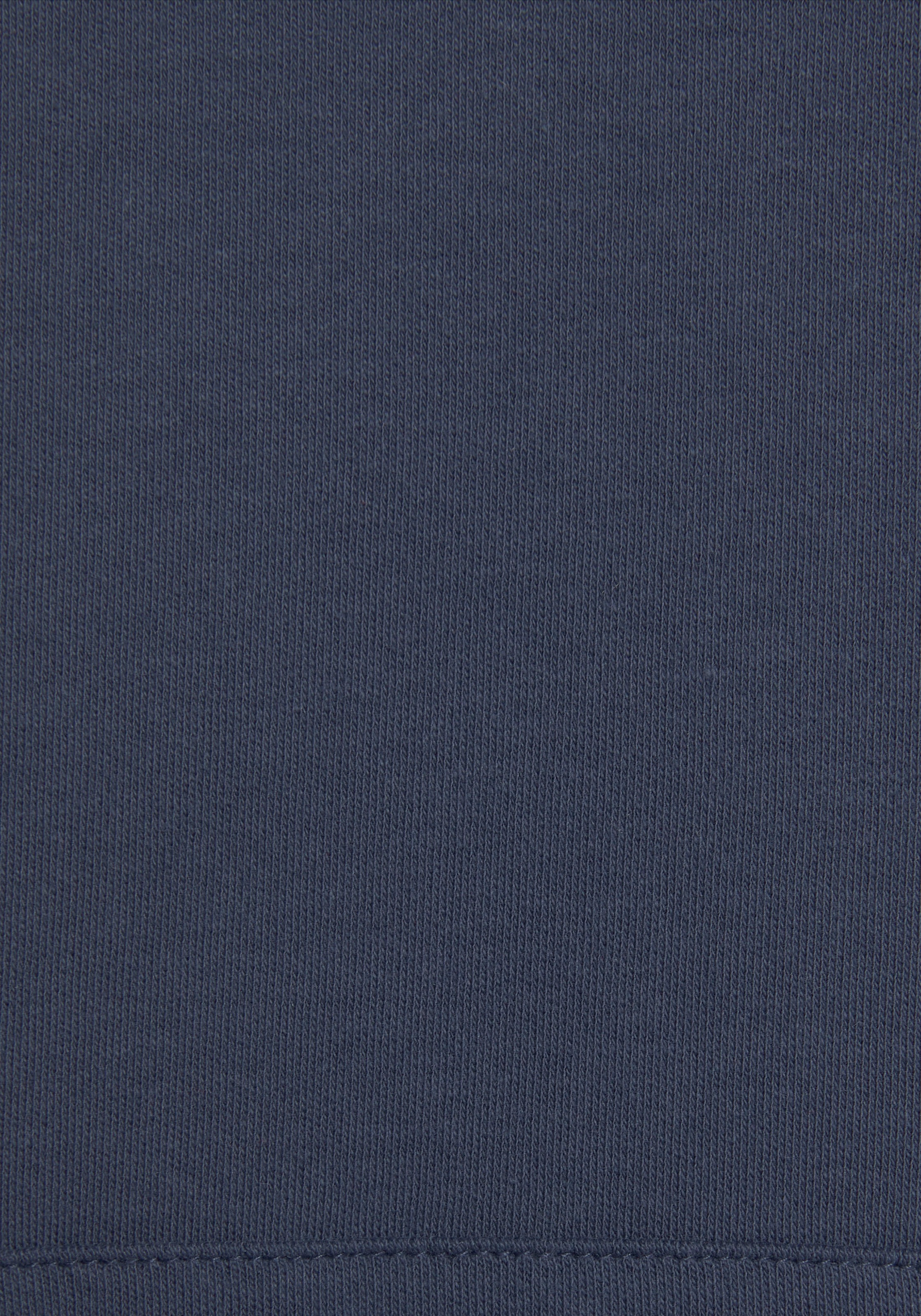 Bench. Loungewear Hoodie, mit glänzender Logostickerei, Loungeanzug
