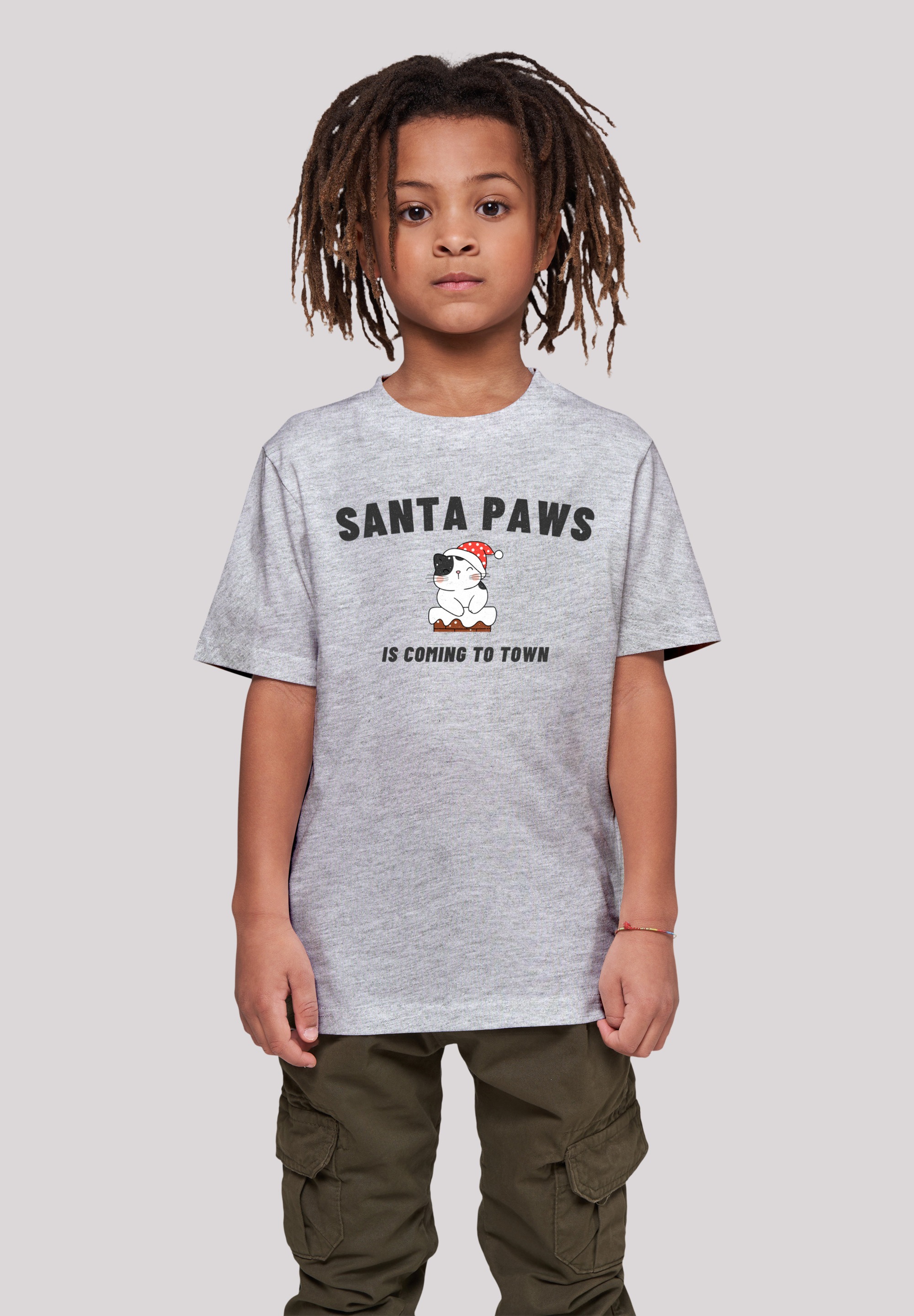 F4NT4STIC Marškinėliai »Santa Paws Christmas Cat...