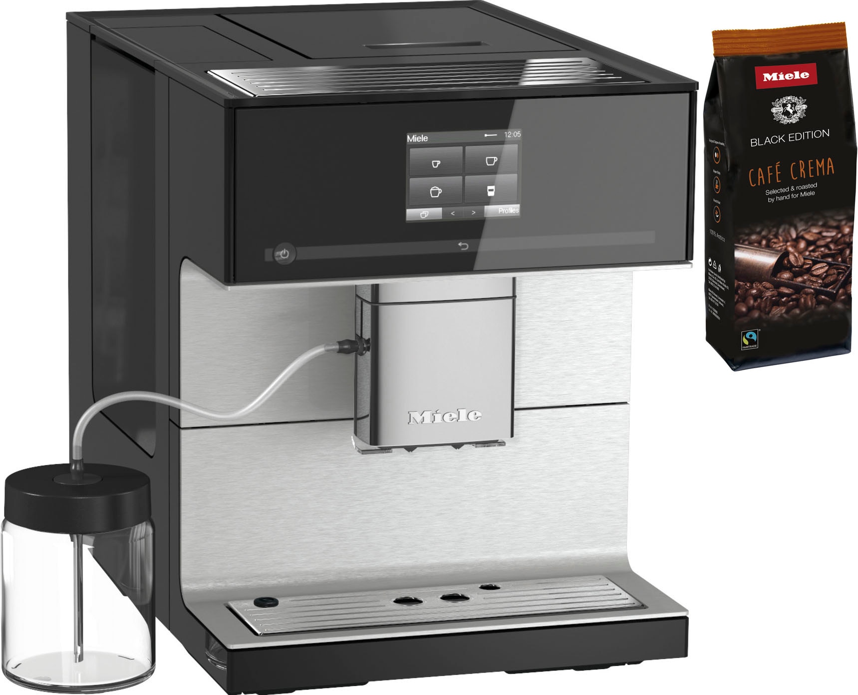 Kaffeevollautomat »CM7350 CoffeePassion, inkl. Milchgefäß, Kaffeekannenfunktion«