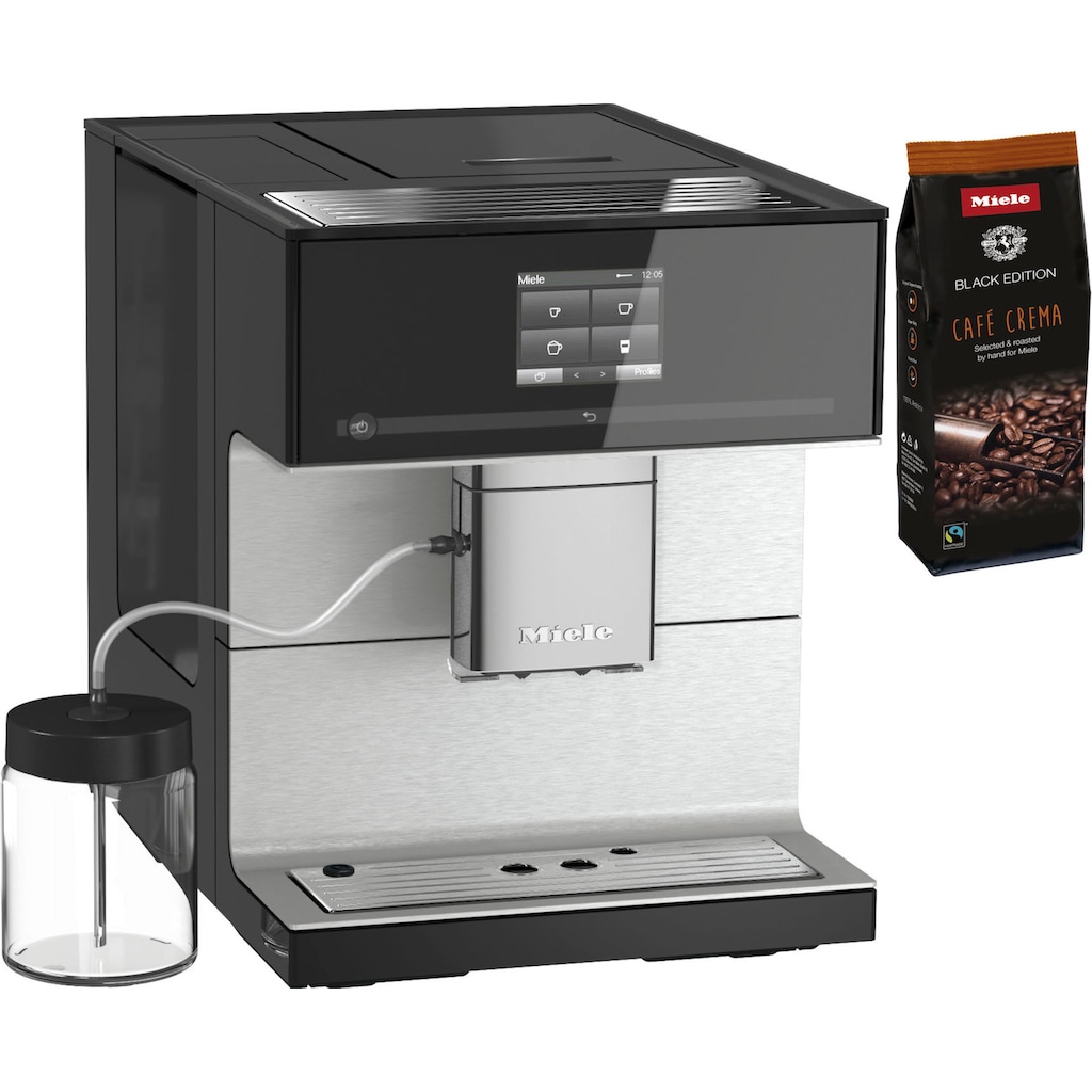 Miele Kaffeevollautomat »CM7350 CoffeePassion, inkl. Milchgefäß, Kaffeekannenfunktion«