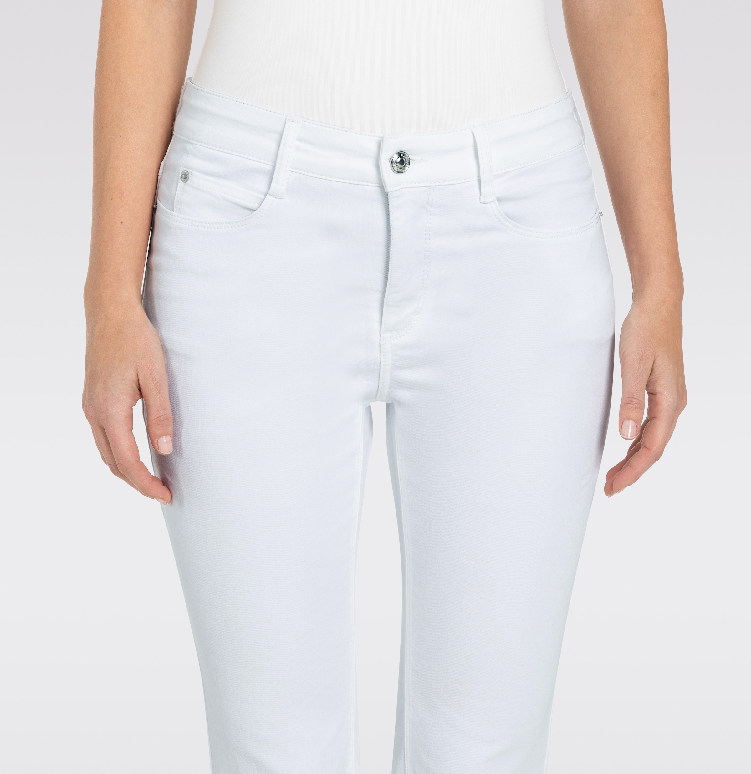 MAC Caprijeans »Dream-Sum« Bequemer Sitz mit krempelbarem Saum