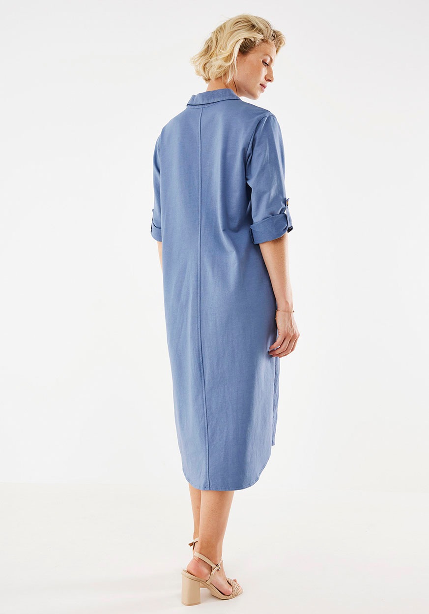 Mexx Hemdblusenkleid, mit markanter Brusttasche für kaufen | BAUR