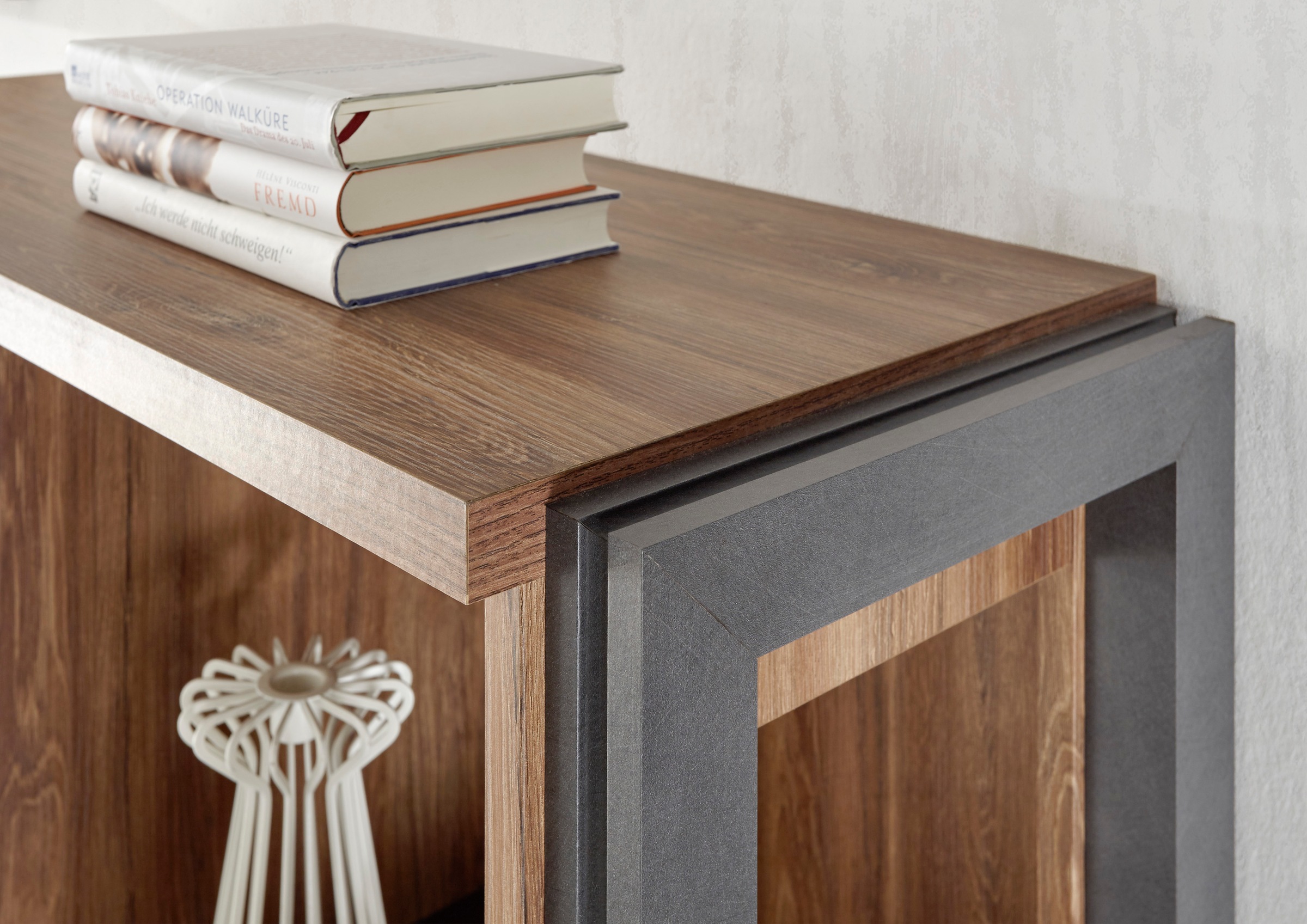 Thumbnail - Home affaire Badmöbel-Set "Detroit, Bad im Industrialdesign, 3-teiliges Badezimmer" Set, 3 Stk. tlg.