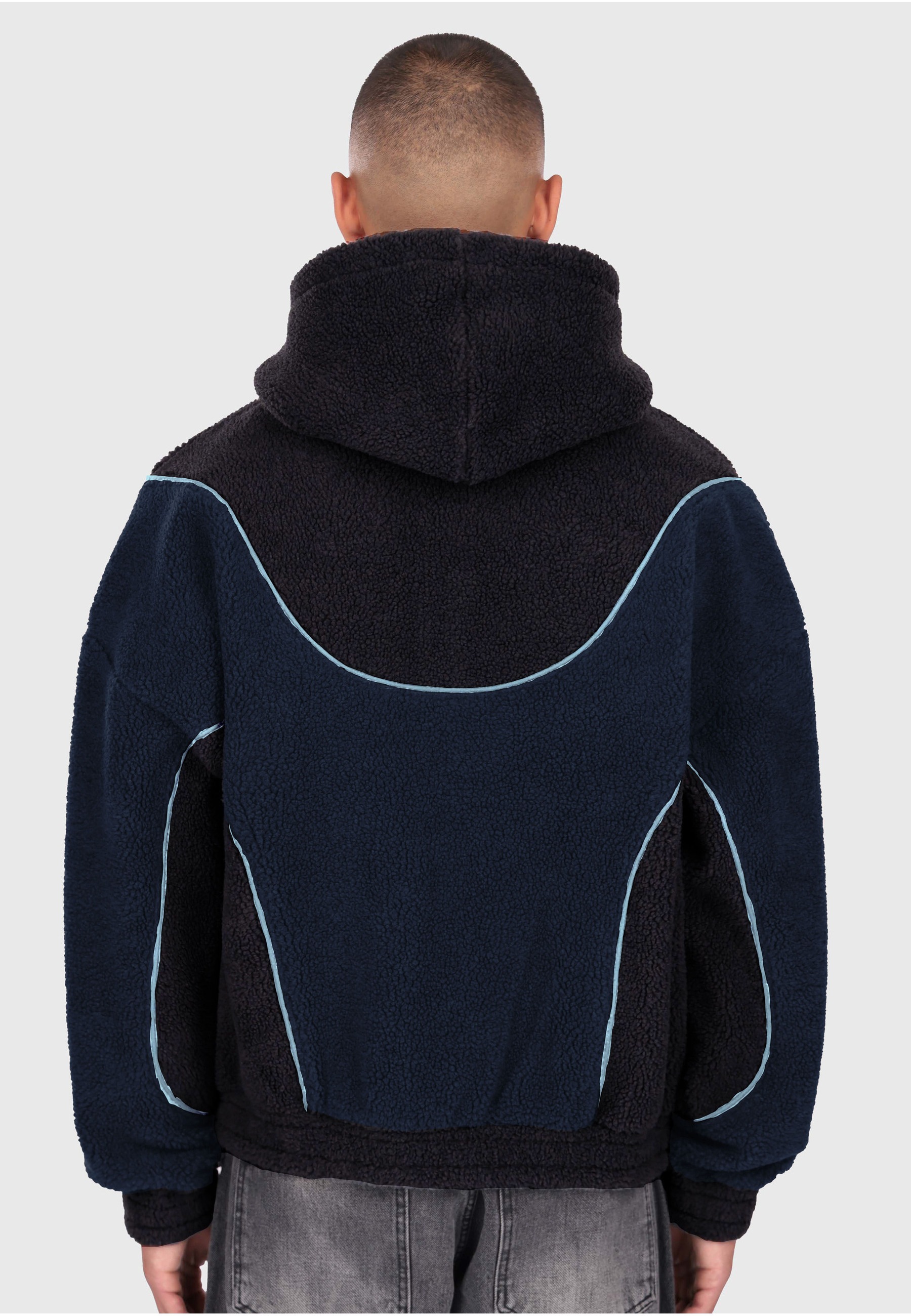 Dropsize Kapuzenpullover »Dropsize WAVY TEDDY ZIP HOODIE« 1