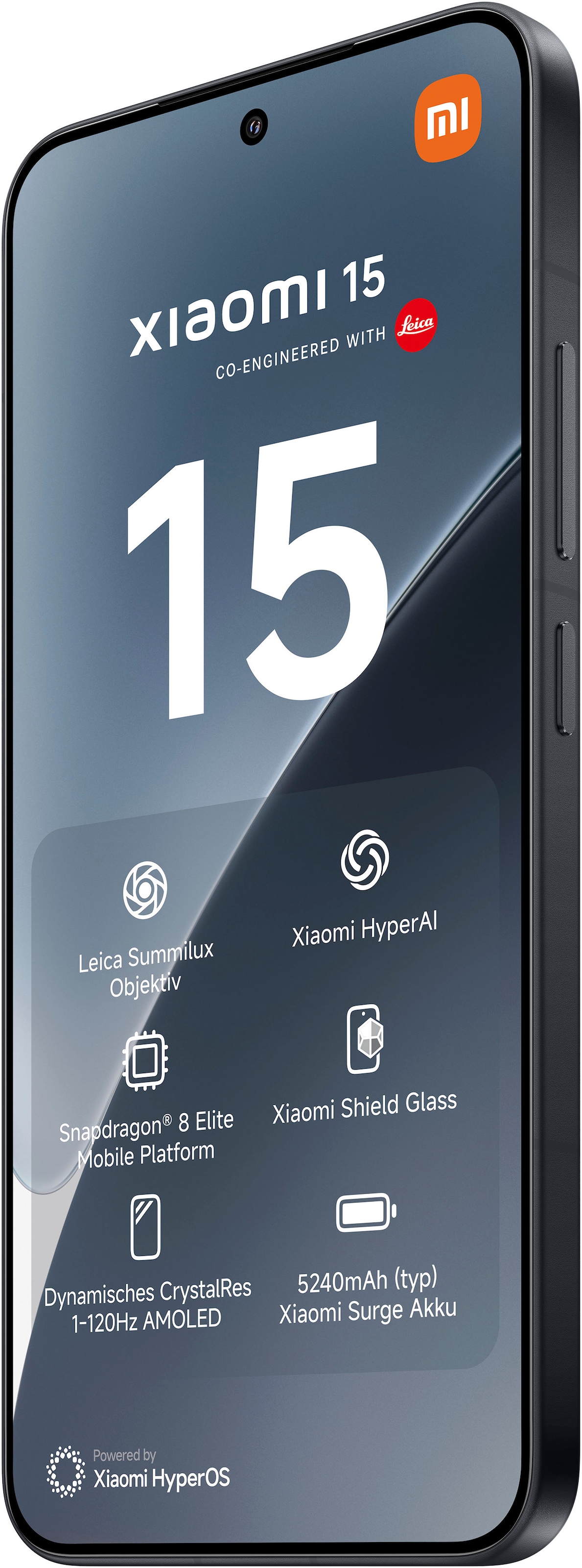 Xiaomi Smartphone »15 12+512GB«, Schwarz