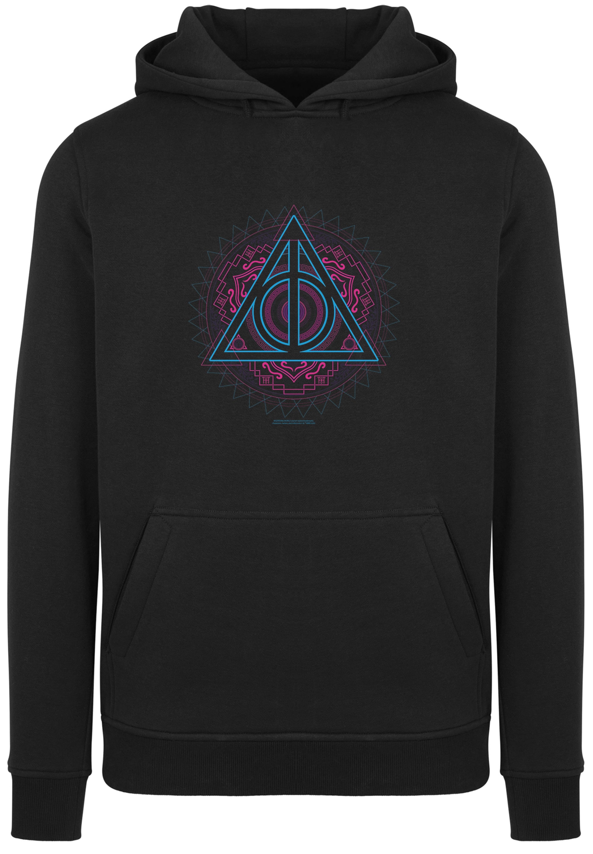 F4NT4STIC Kapuzenpullover "Harry Potter Neon Heiligtümer des Todes", Print günstig online kaufen