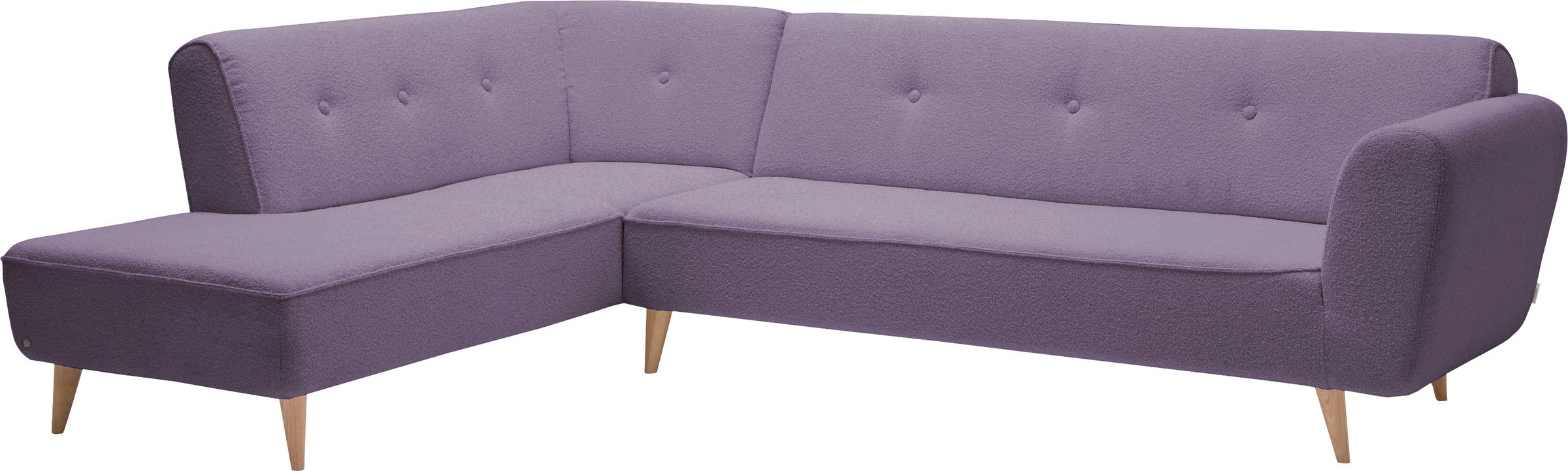 Ecksofa »New Wave Chic«, Breite 261 cm, Tiefe 201 cm