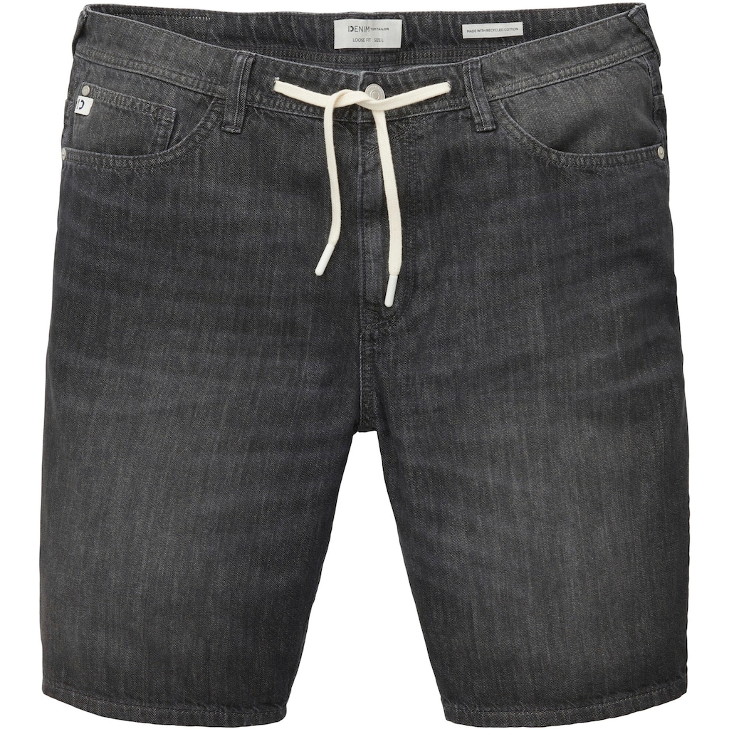 TOM TAILOR Denim Sweatjeansbermudas