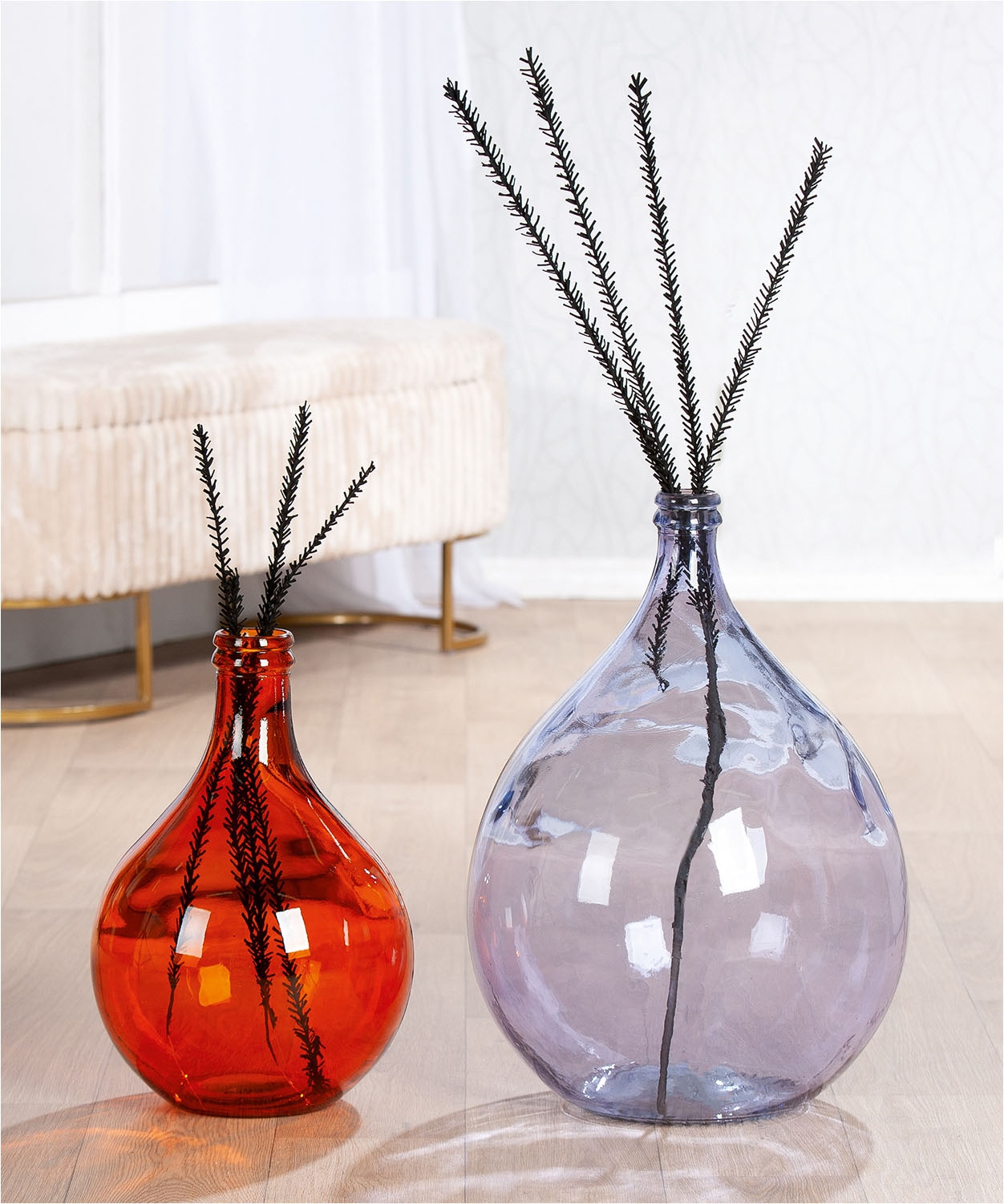 GILDE Bodenvase »Bodenvase rund Cordoba«